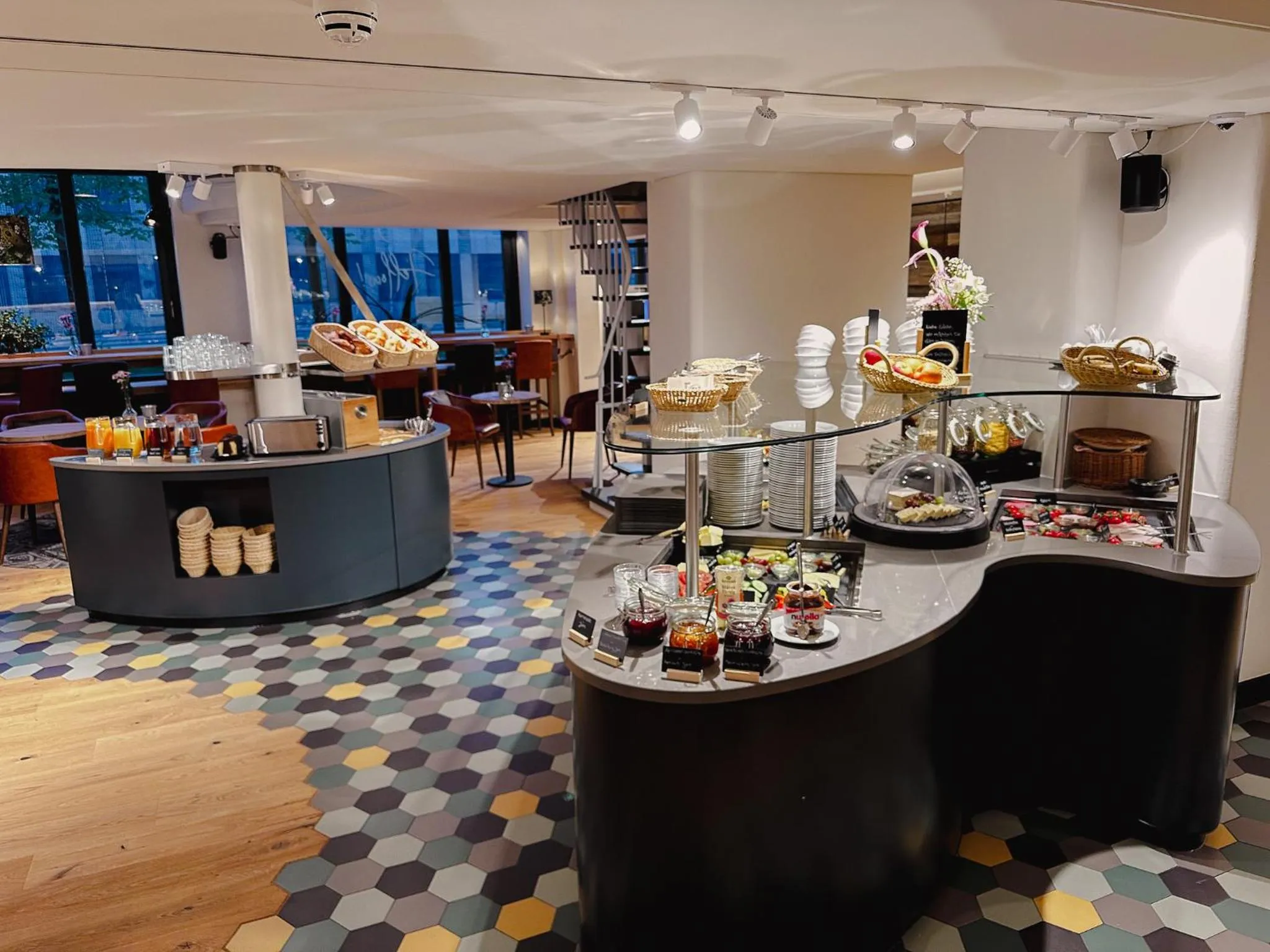 Buffet breakfast in Hotel Berliner Hof by Coffee Fellows Hotels