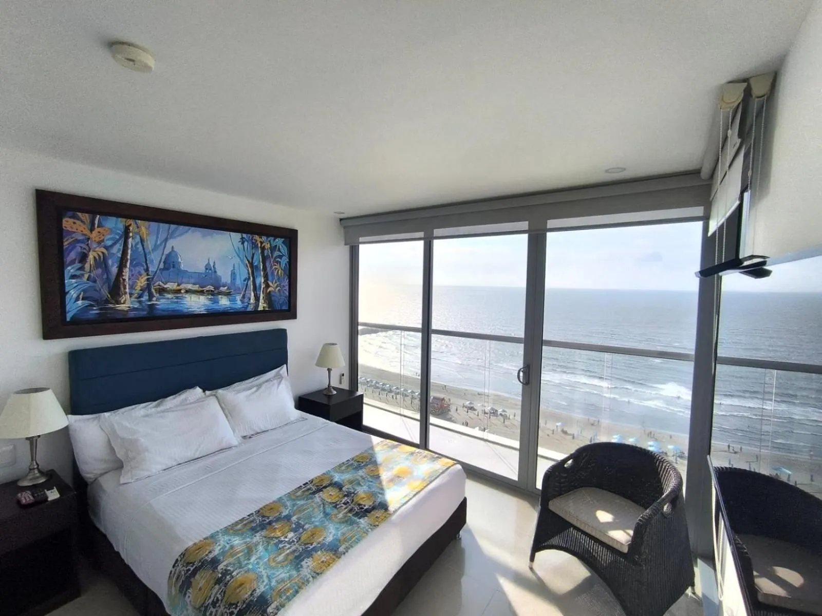 Photo of the whole room, Bed in Apartamentos frente al mar en Morros City