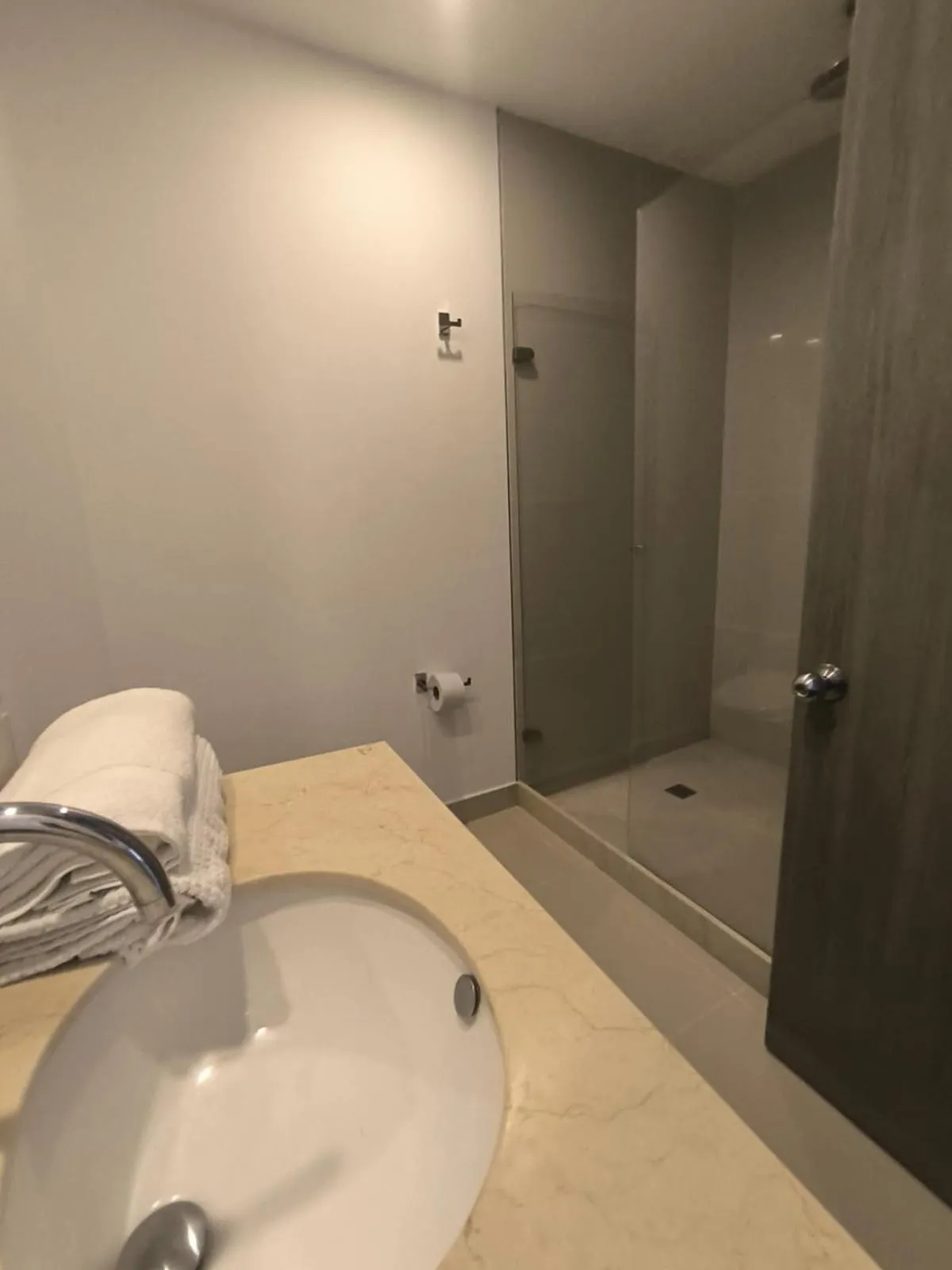 Bathroom in Apartamentos frente al mar en Morros City