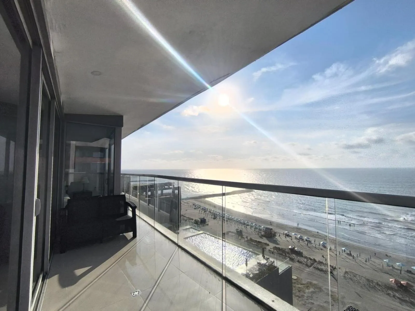 Balcony/Terrace in Apartamentos frente al mar en Morros City