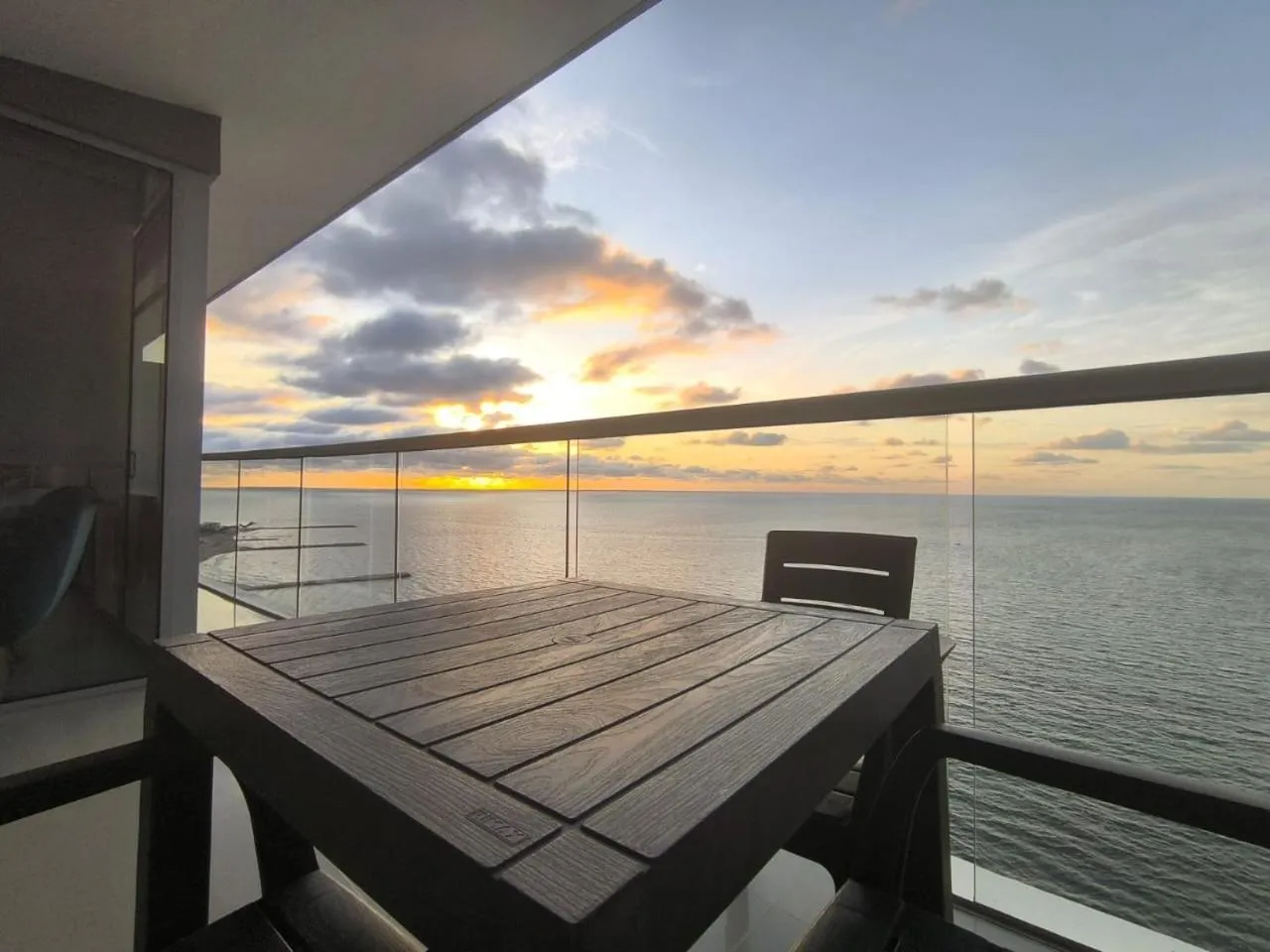 Balcony/Terrace in Apartamentos frente al mar en Morros City