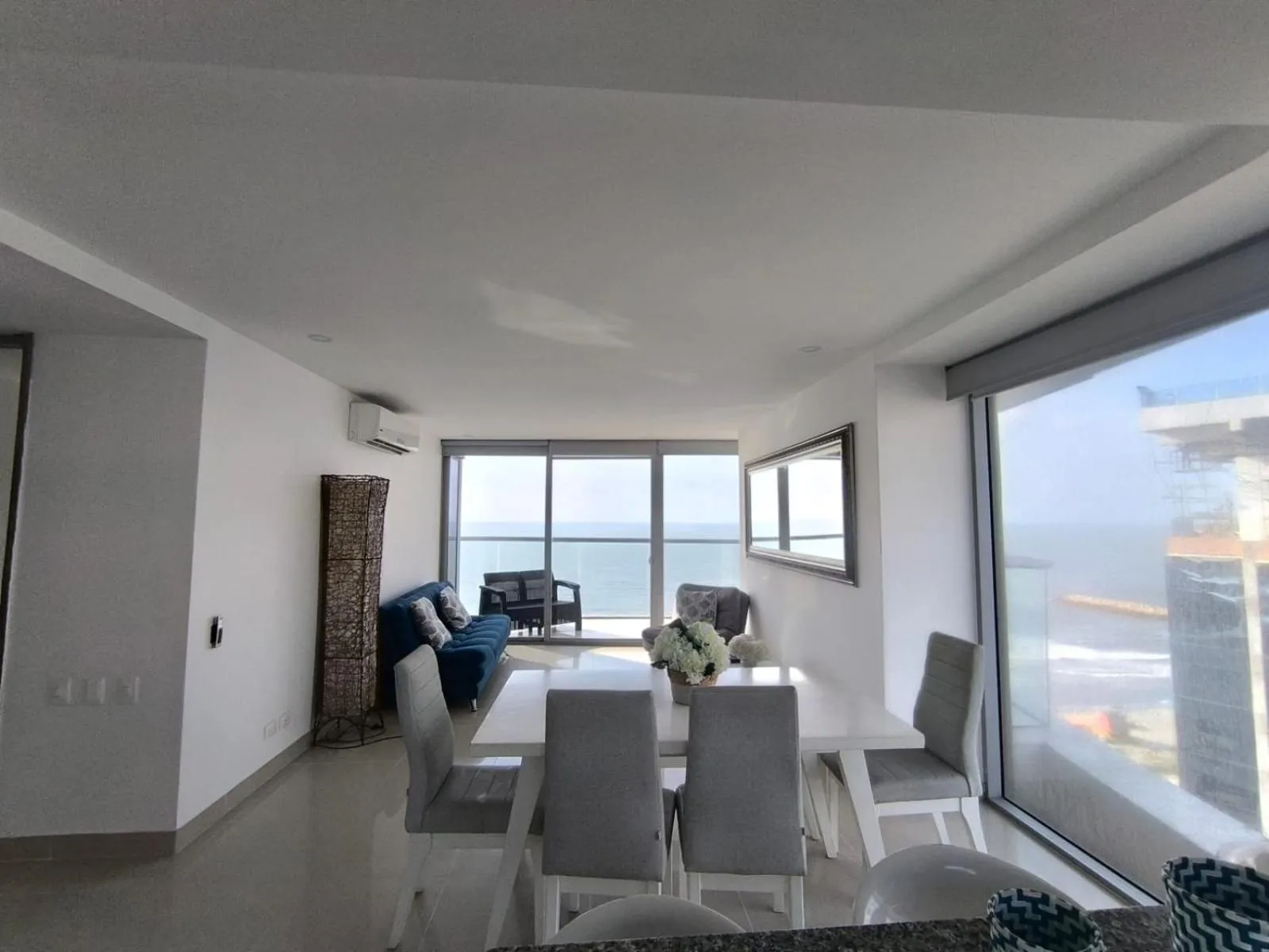 Living room in Apartamentos frente al mar en Morros City