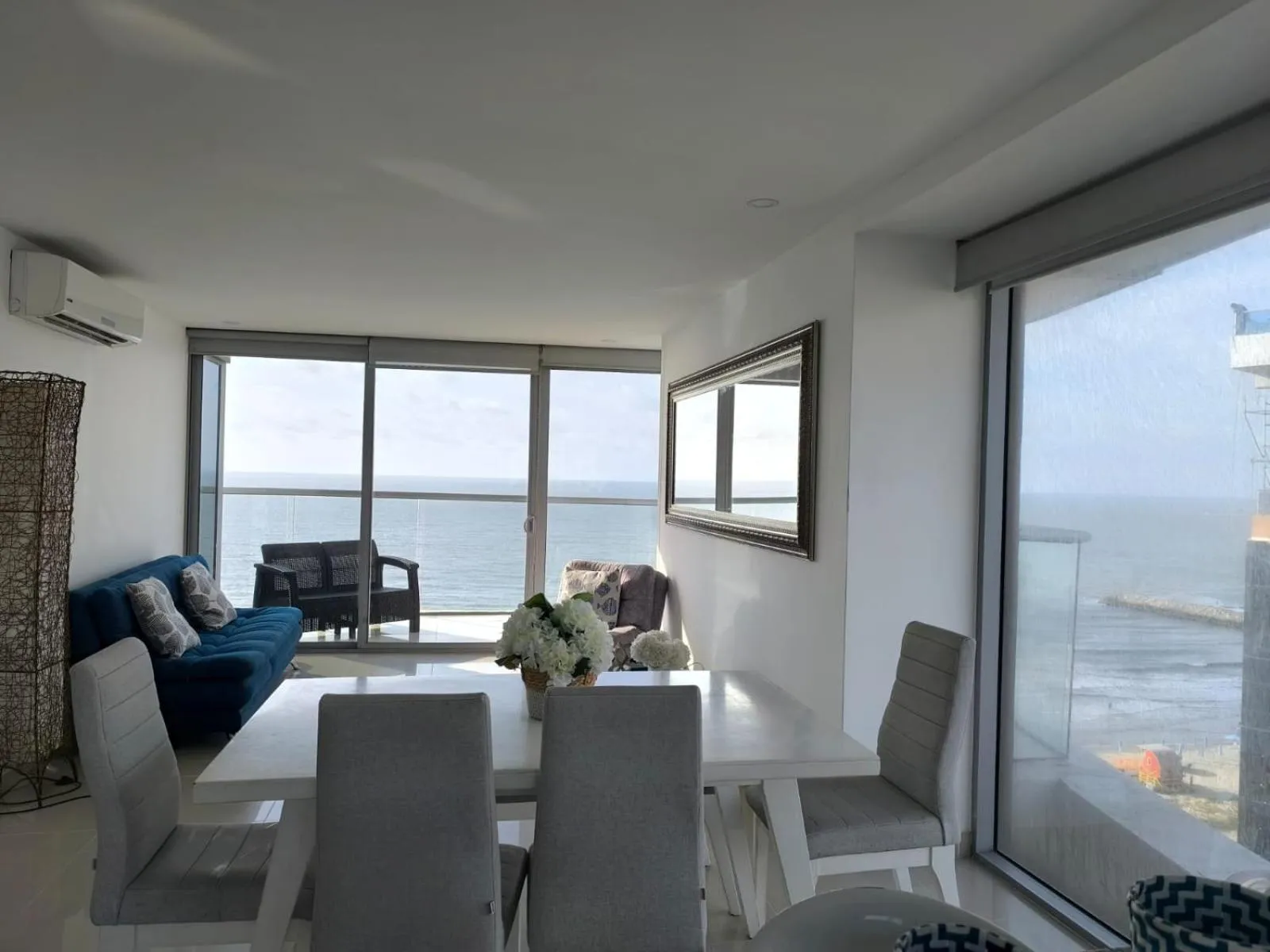 Living room in Apartamentos frente al mar en Morros City