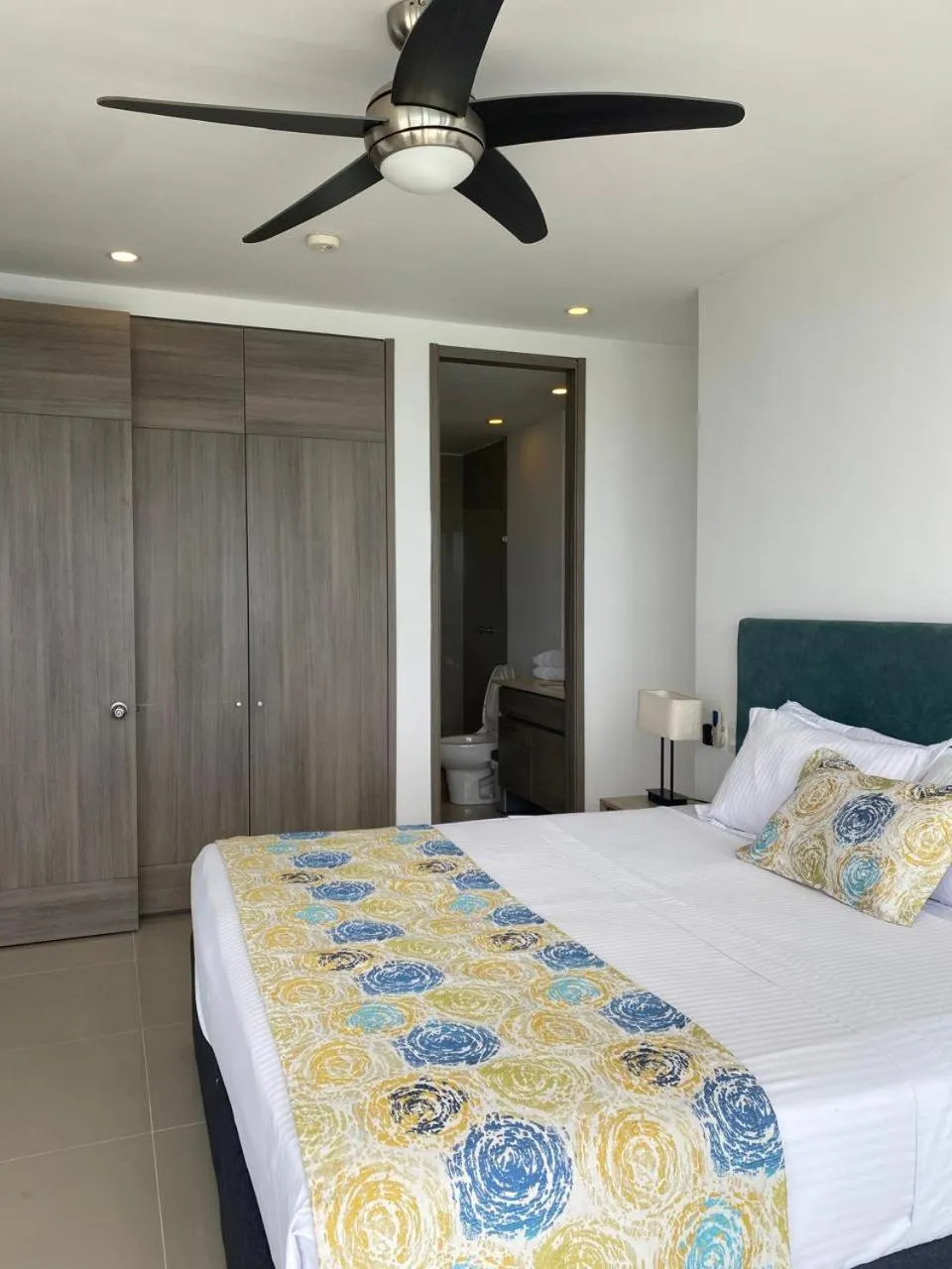 Bed in Apartamentos frente al mar en Morros City