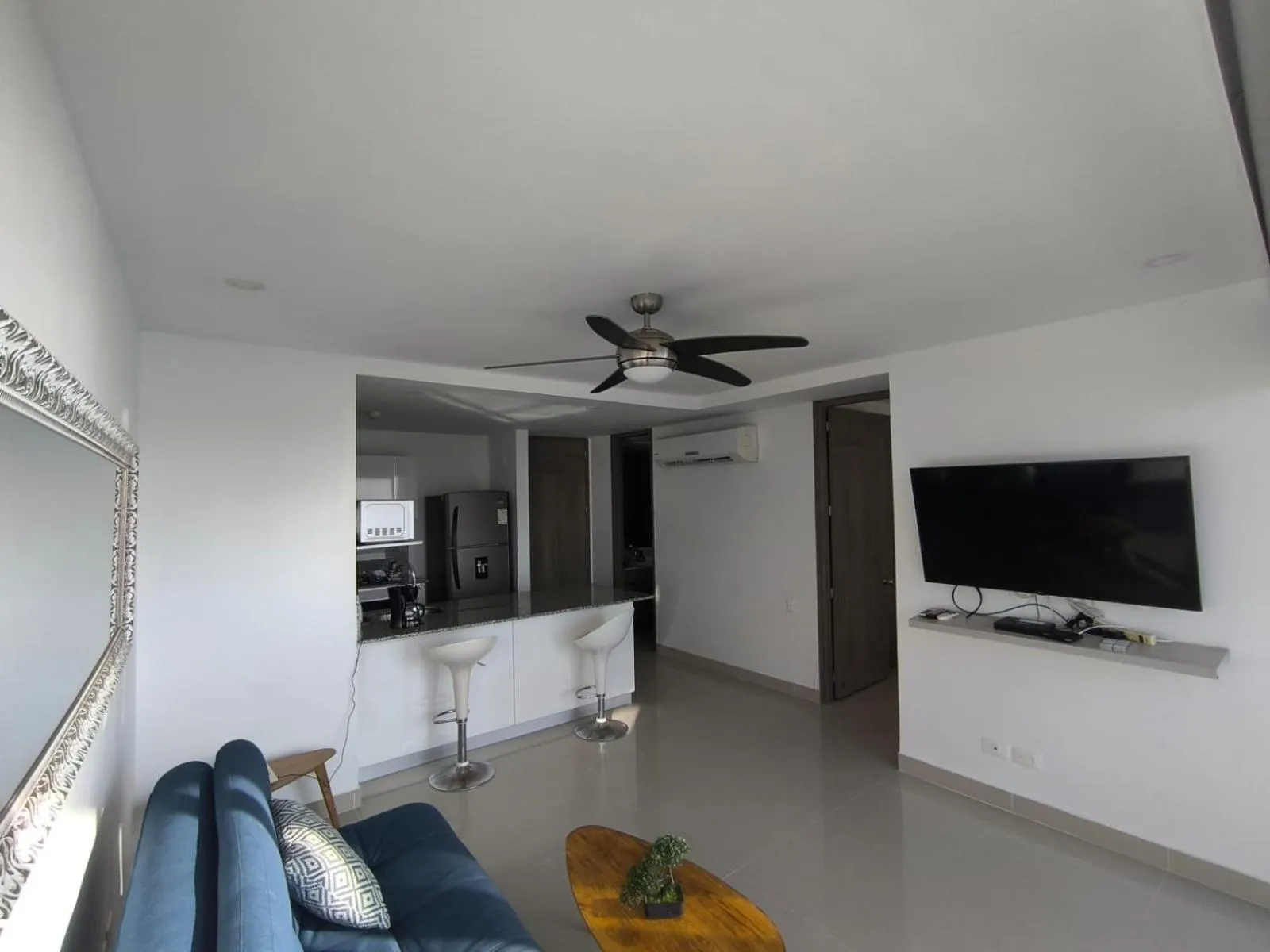 Living room in Apartamentos frente al mar en Morros City