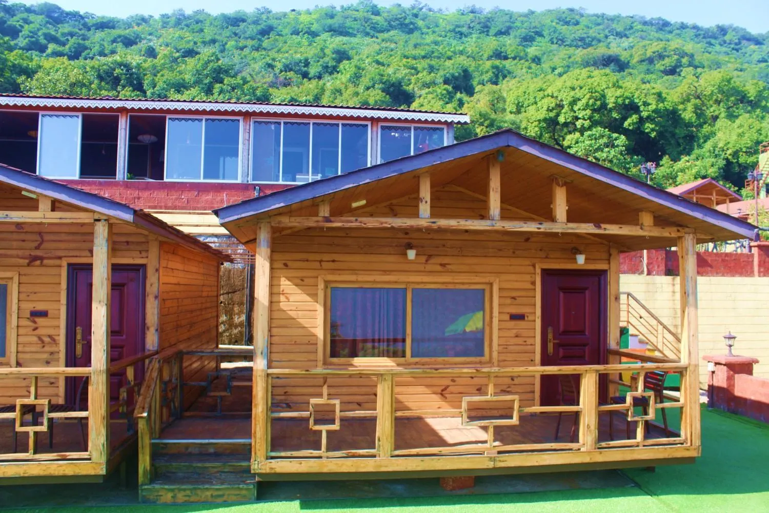 Property building in Oxygen Resorts Mahabaleshwar