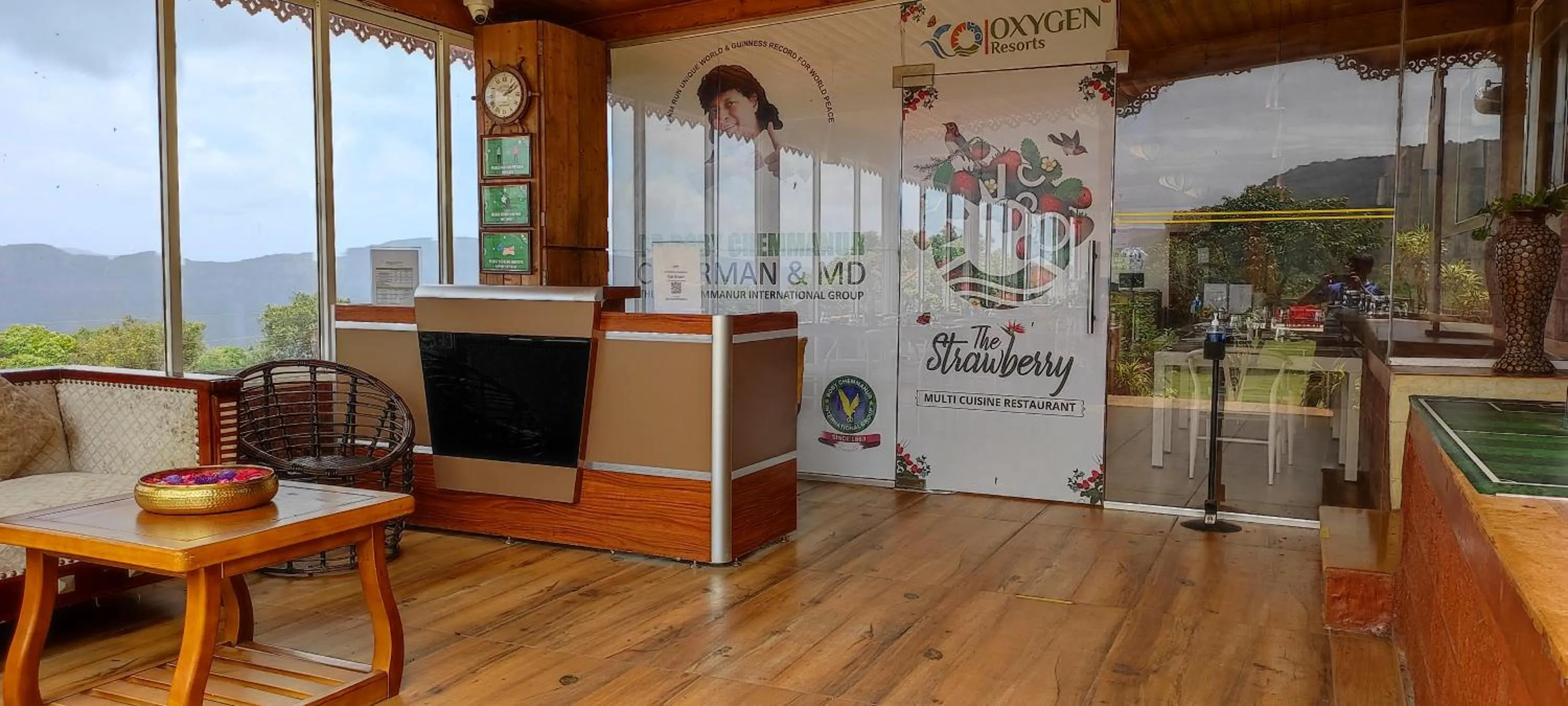 Lobby or reception in Oxygen Resorts Mahabaleshwar