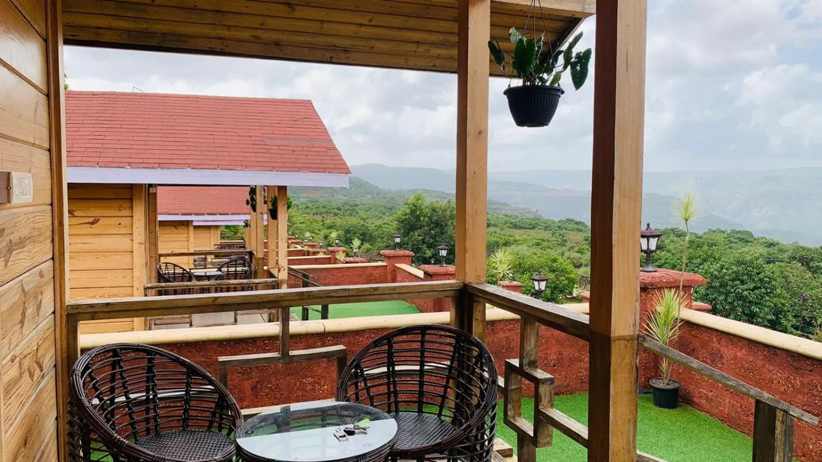 Balcony/Terrace in Oxygen Resorts Mahabaleshwar
