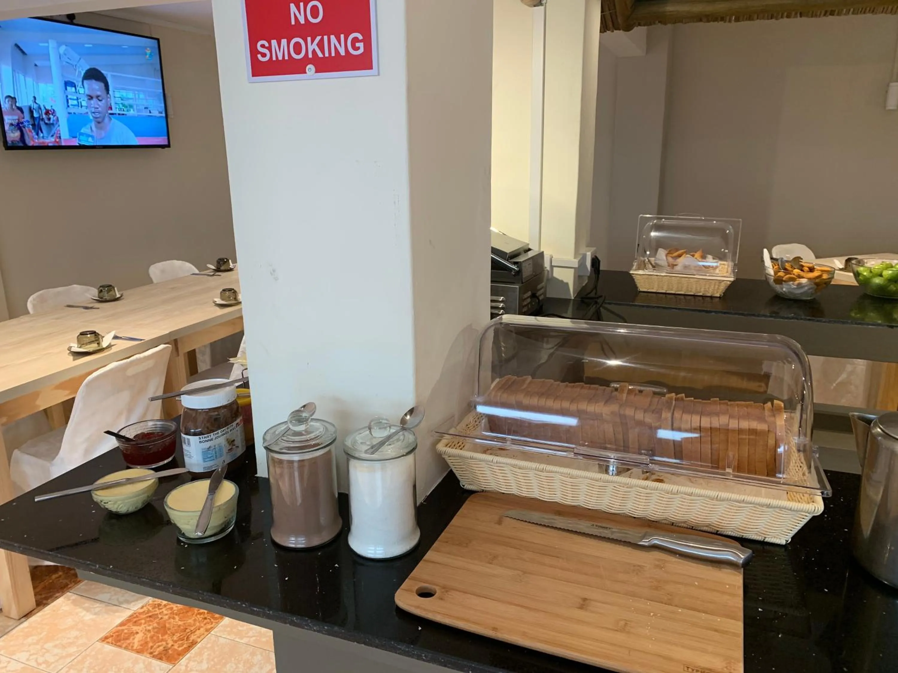 Buffet breakfast in Sikamifer Tourist Resort