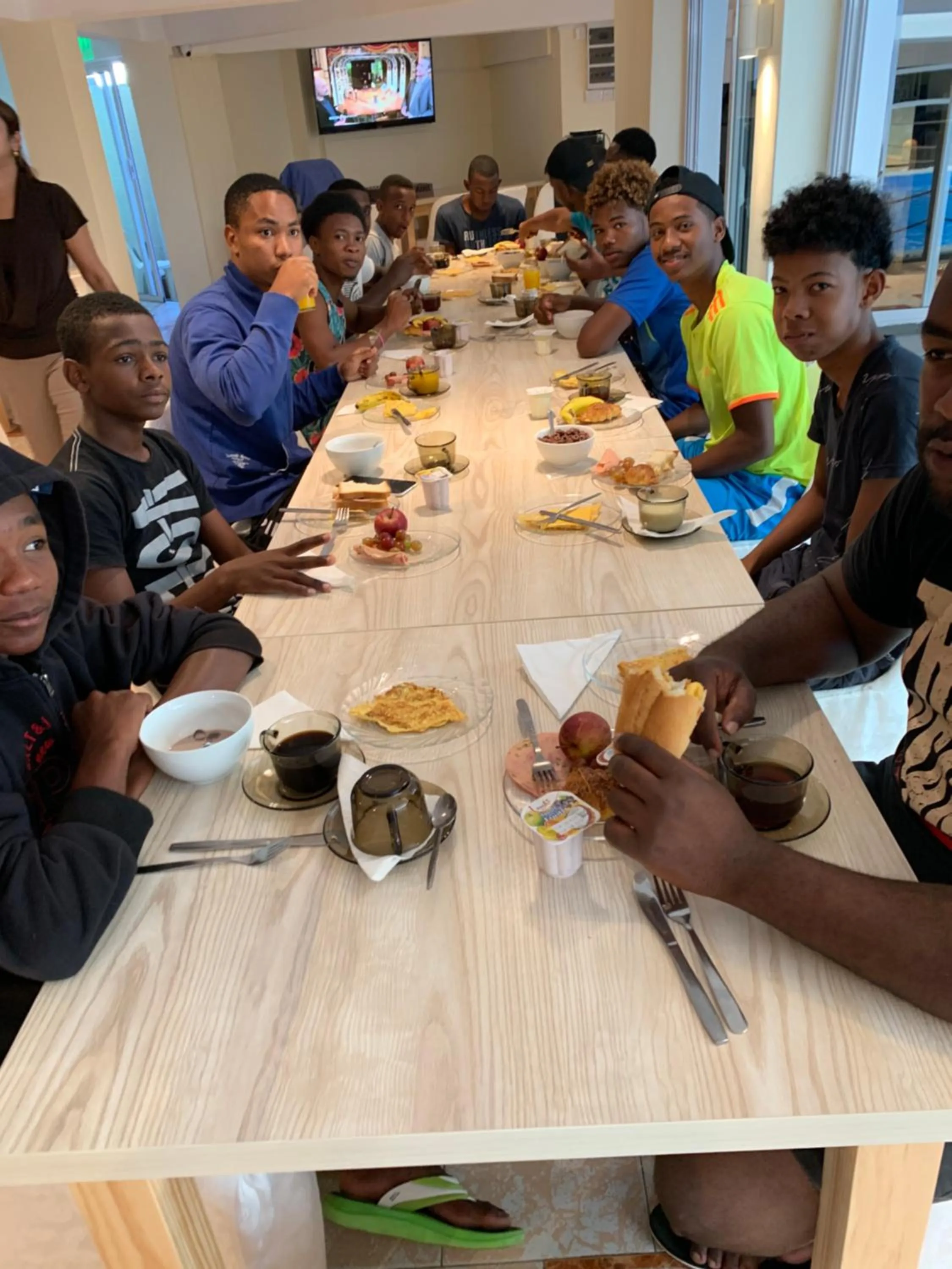 Breakfast in Sikamifer Tourist Resort