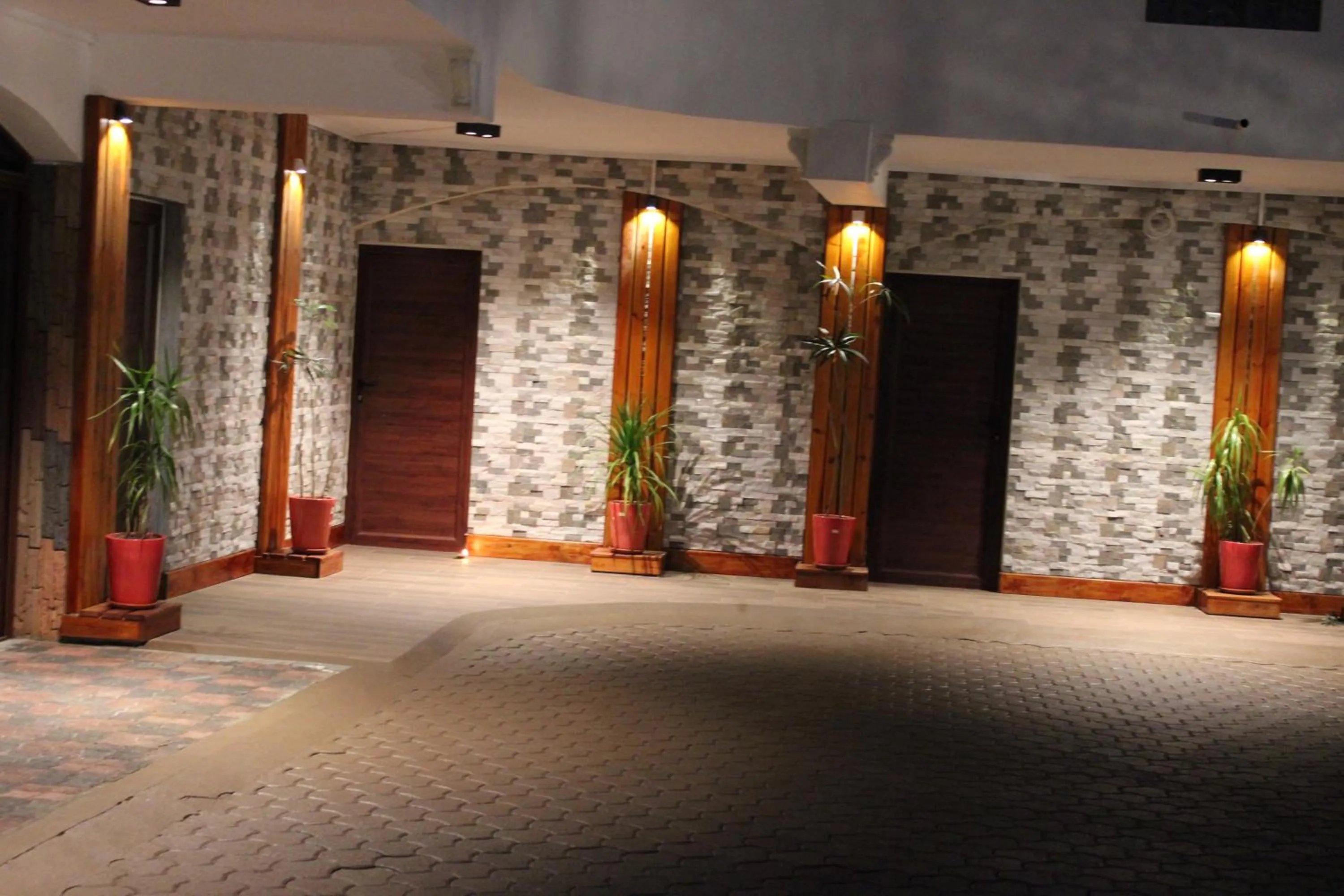 Inner courtyard view in Sikamifer Tourist Resort