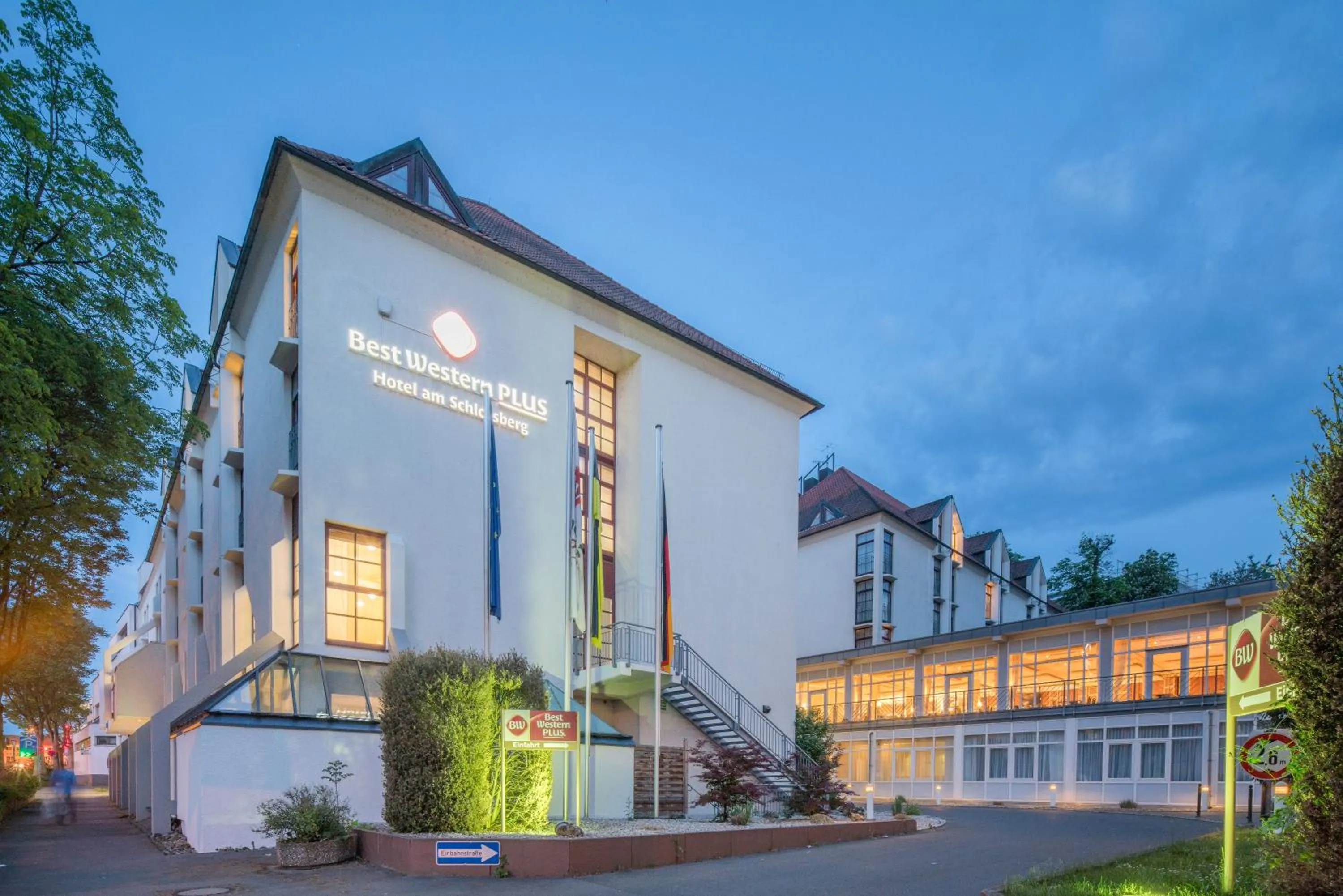 Property building in Best Western Plus Hotel Am Schlossberg