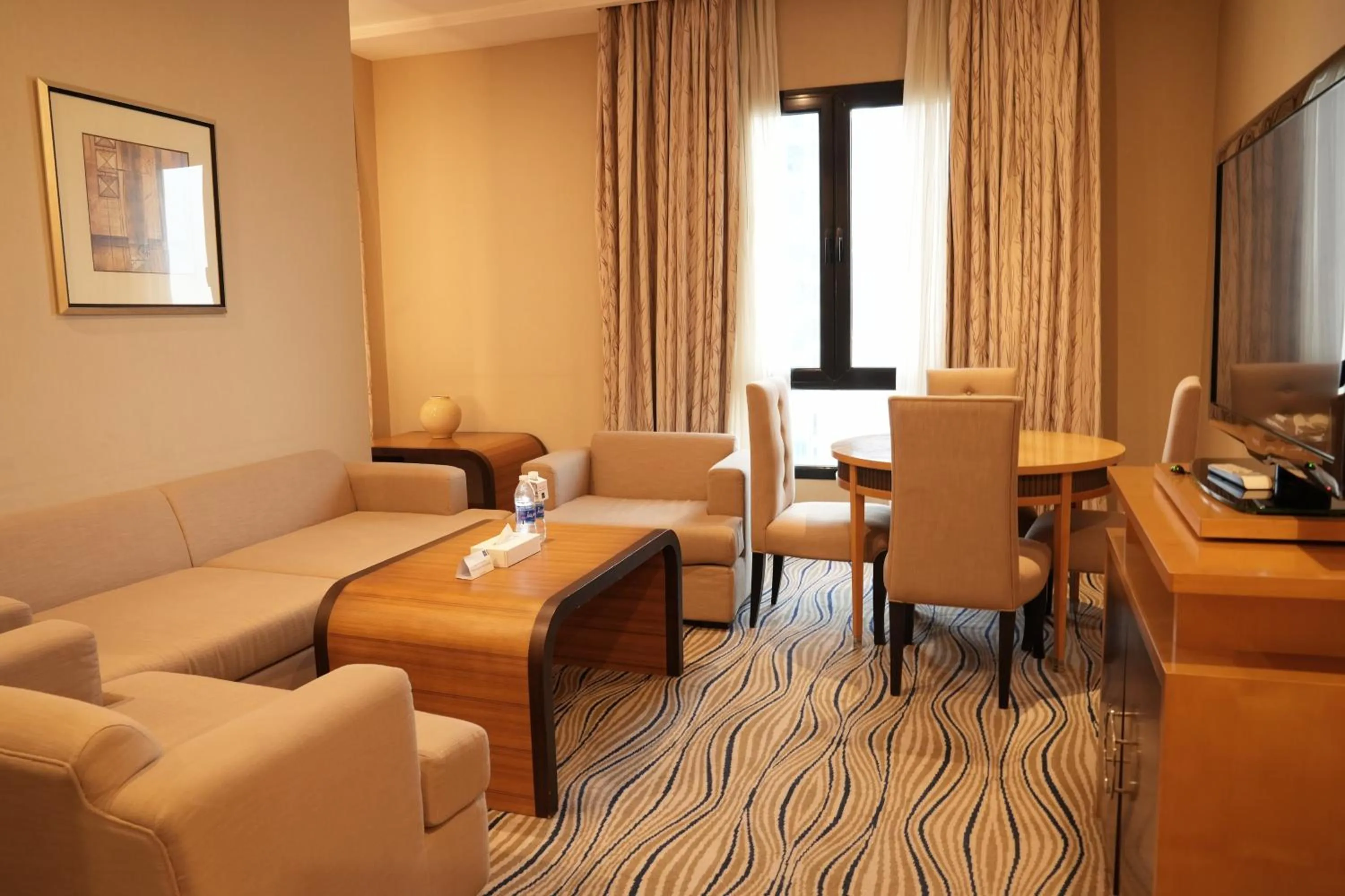 Living room in Millennium Central Kuwait Downtown