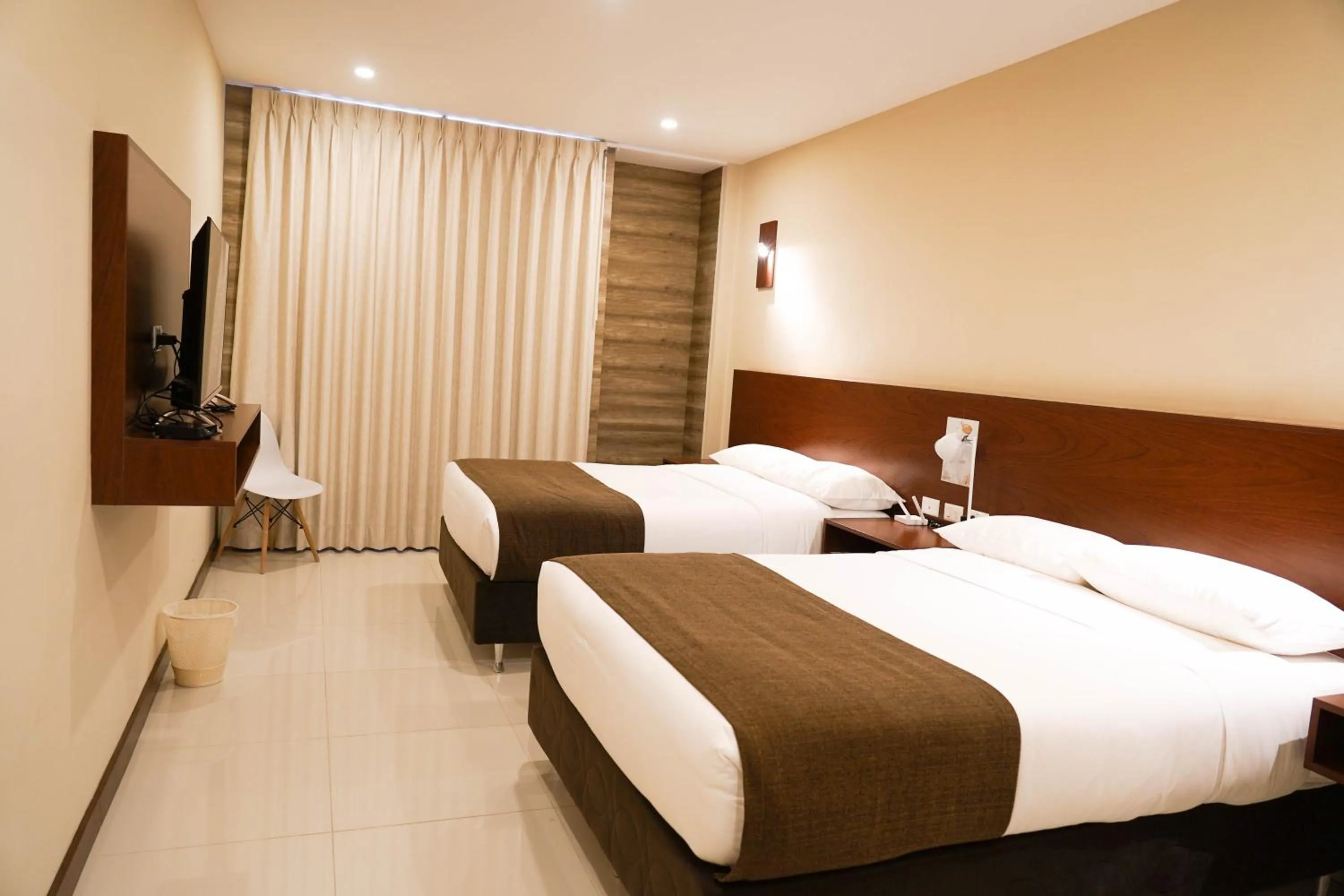 Bedroom, Bed in Chairu Eco Hotel