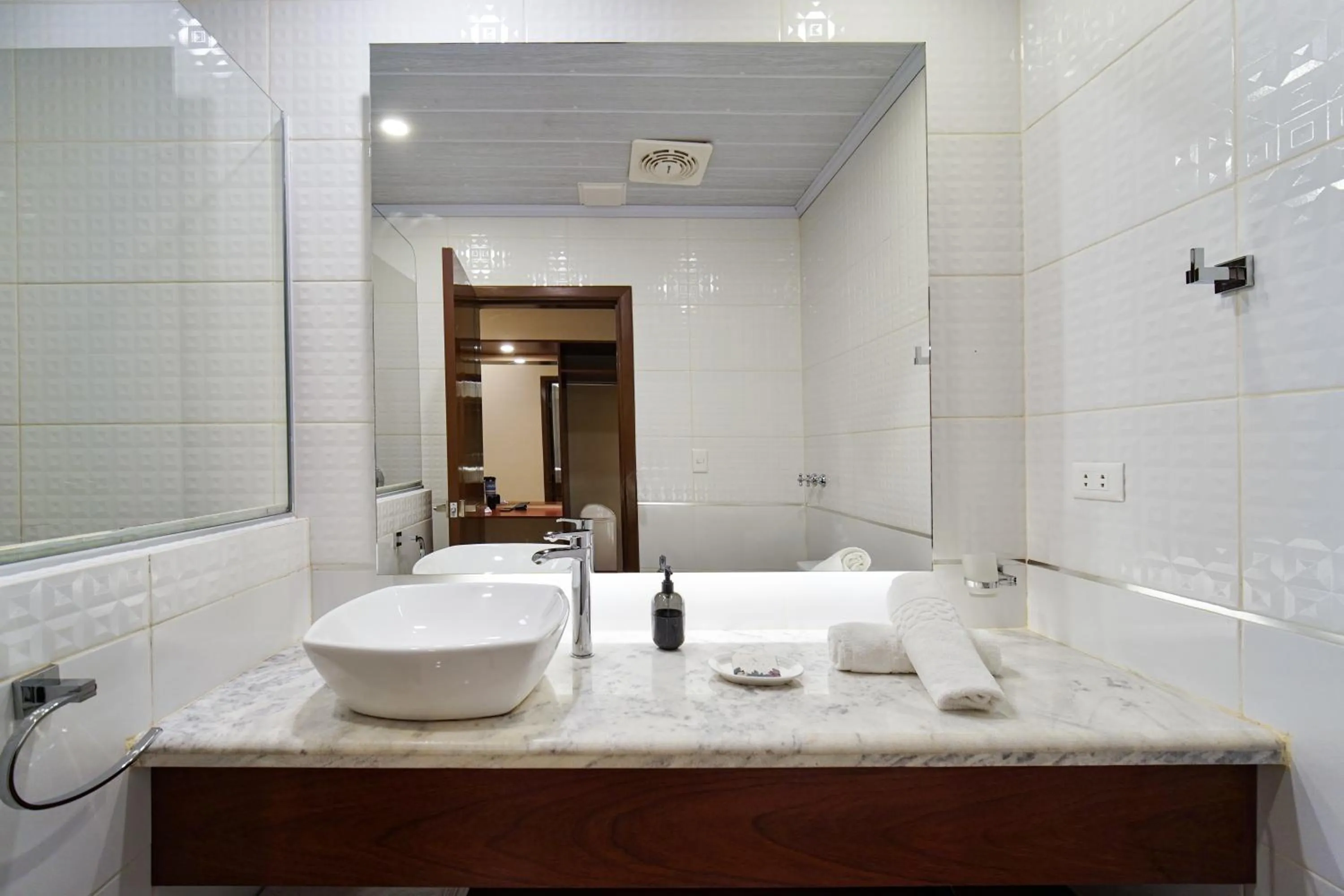 Bathroom in Chairu Eco Hotel