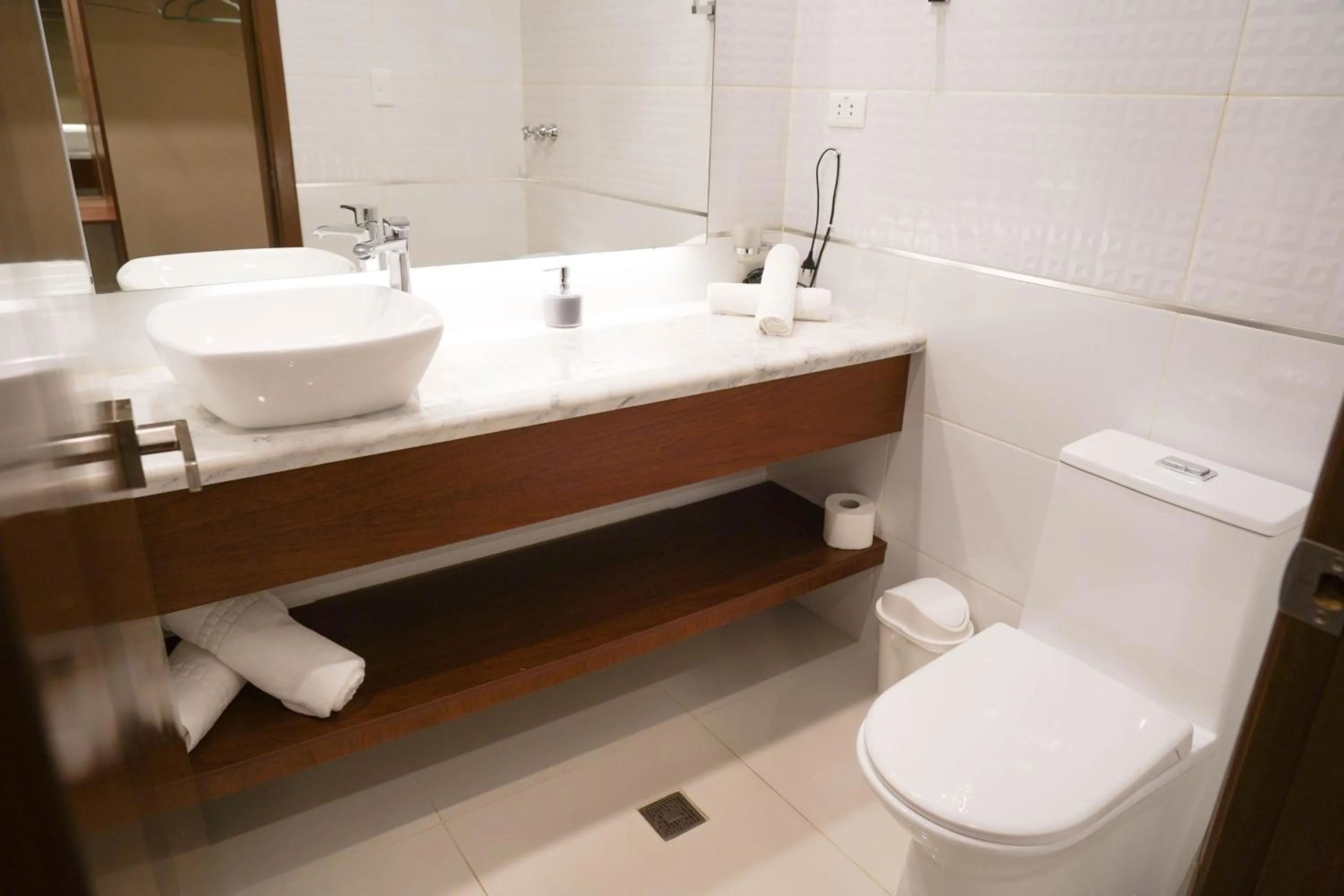 Bathroom in Chairu Eco Hotel