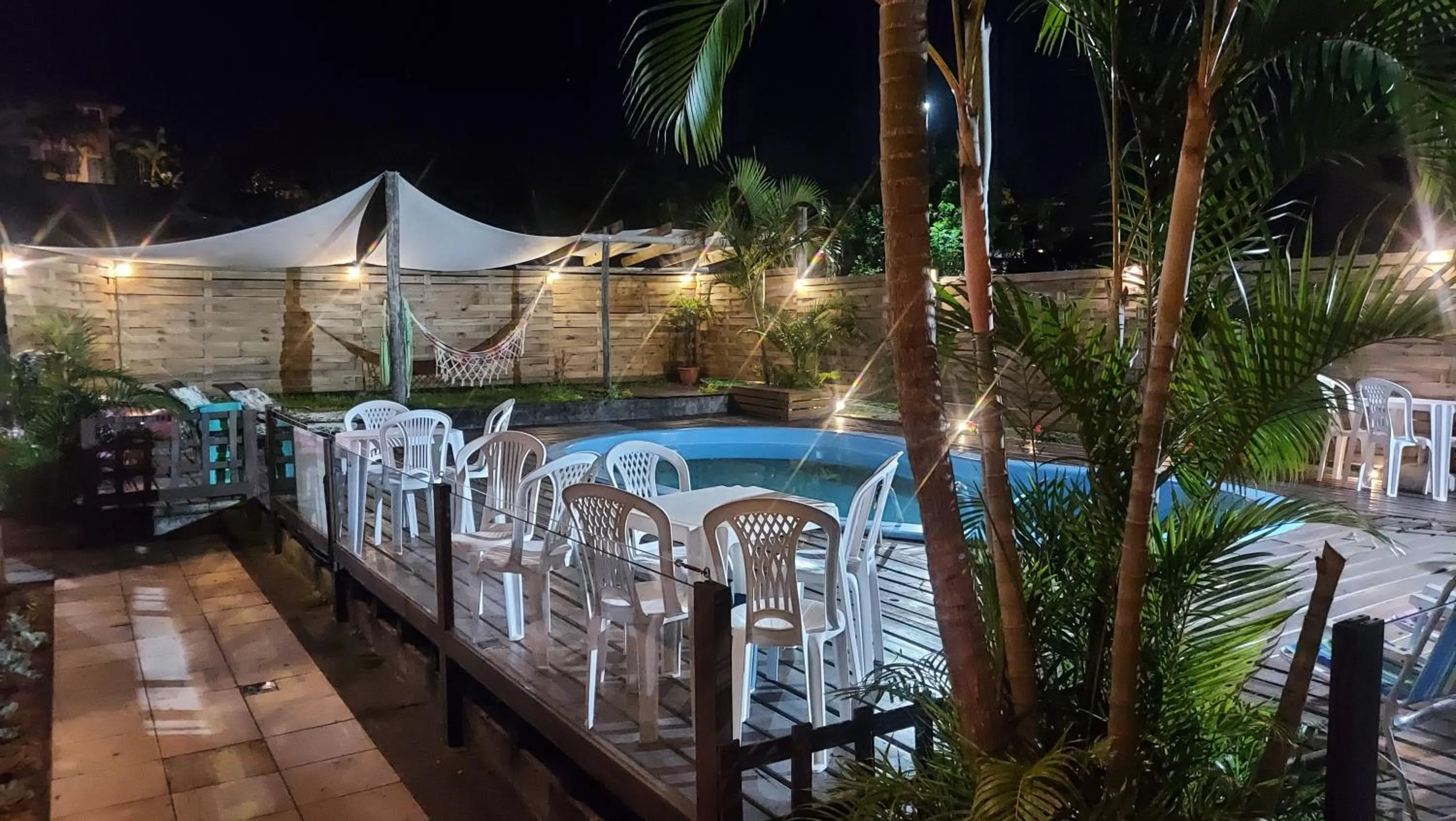 Swimming pool in Pousada Kauai