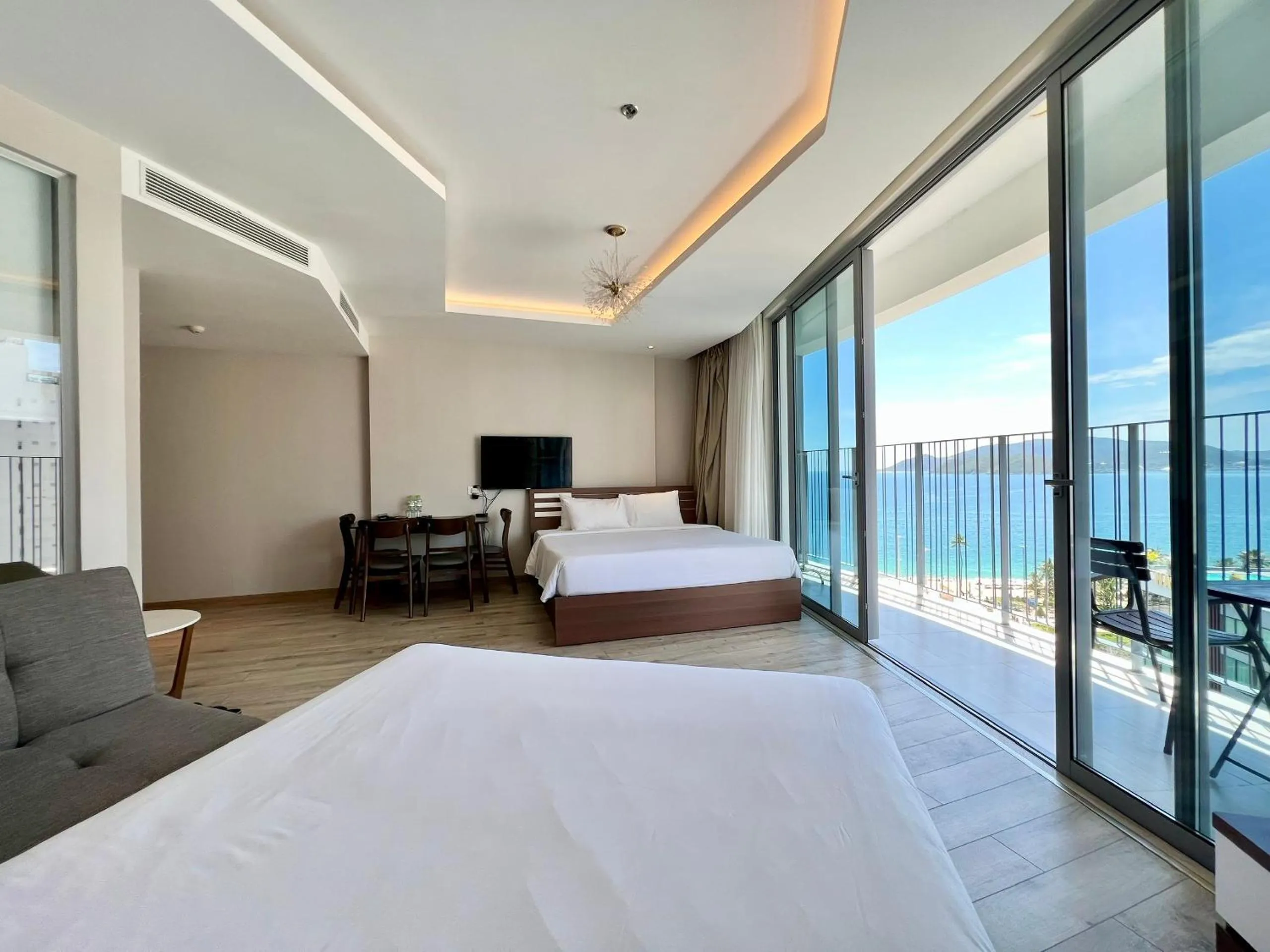 Bed in RIS Panorama Condotel