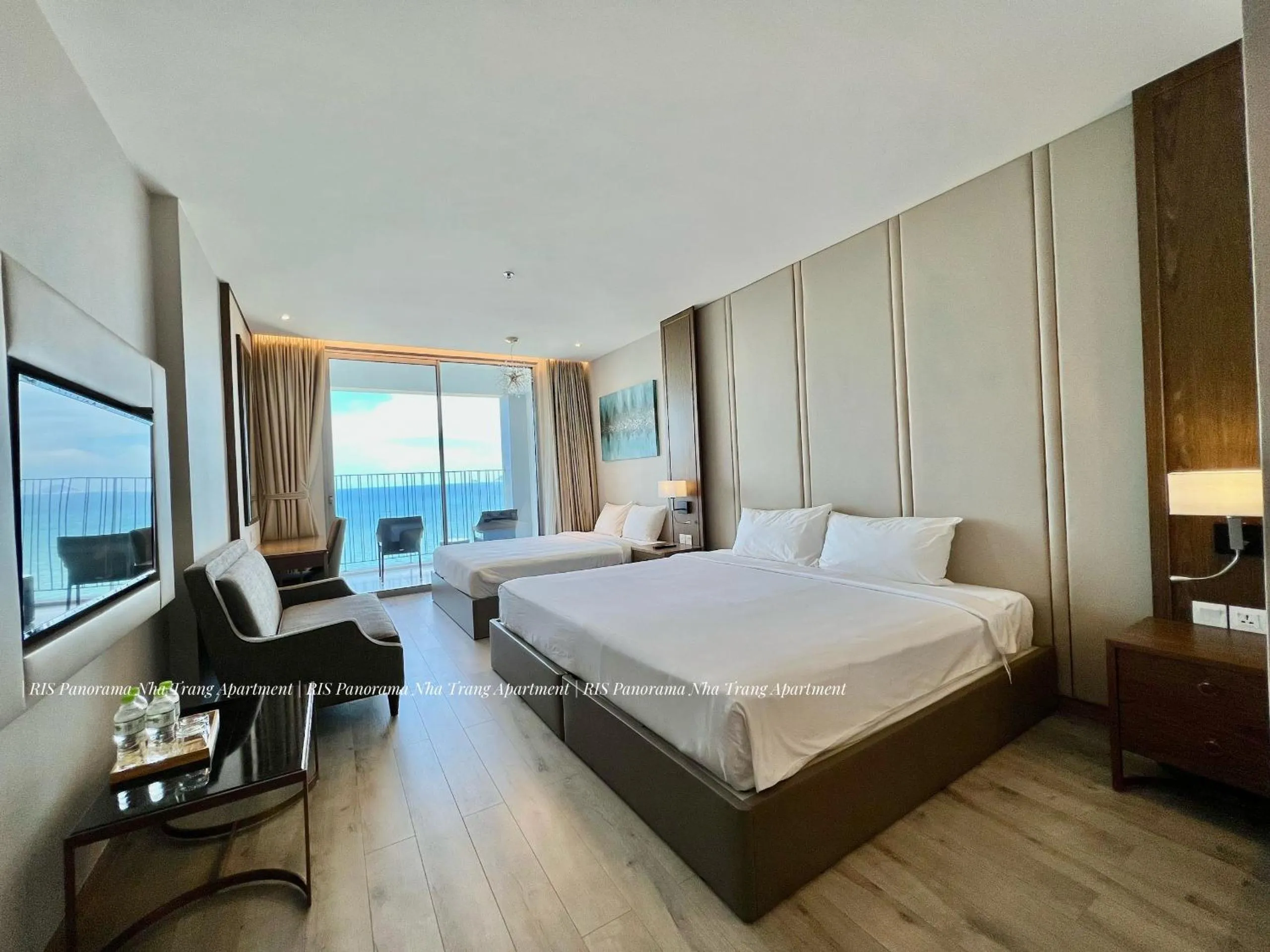 Bed in RIS Panorama Condotel