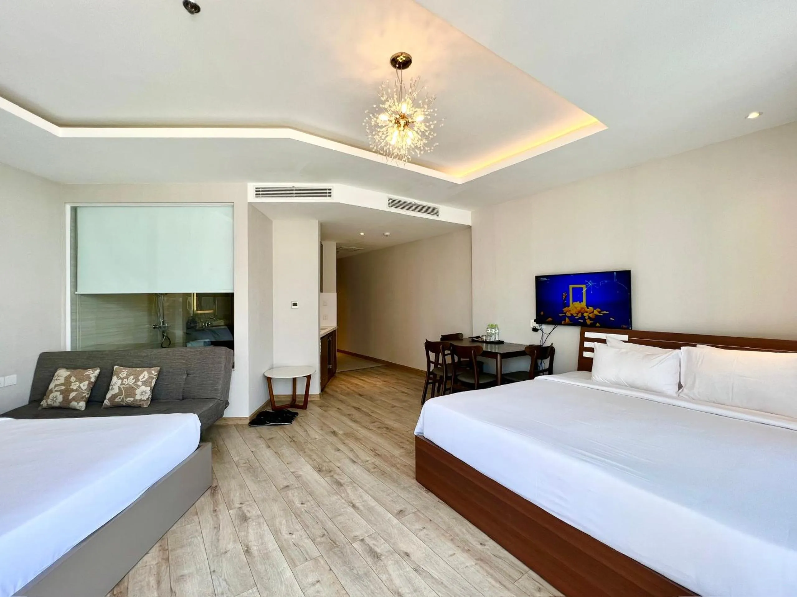 Bed in RIS Panorama Condotel