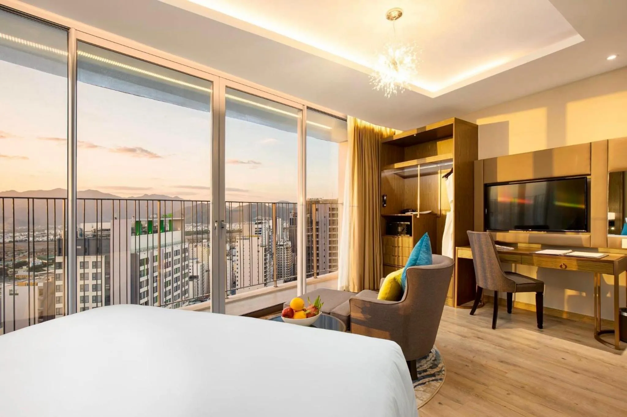 Bed in RIS Panorama Condotel