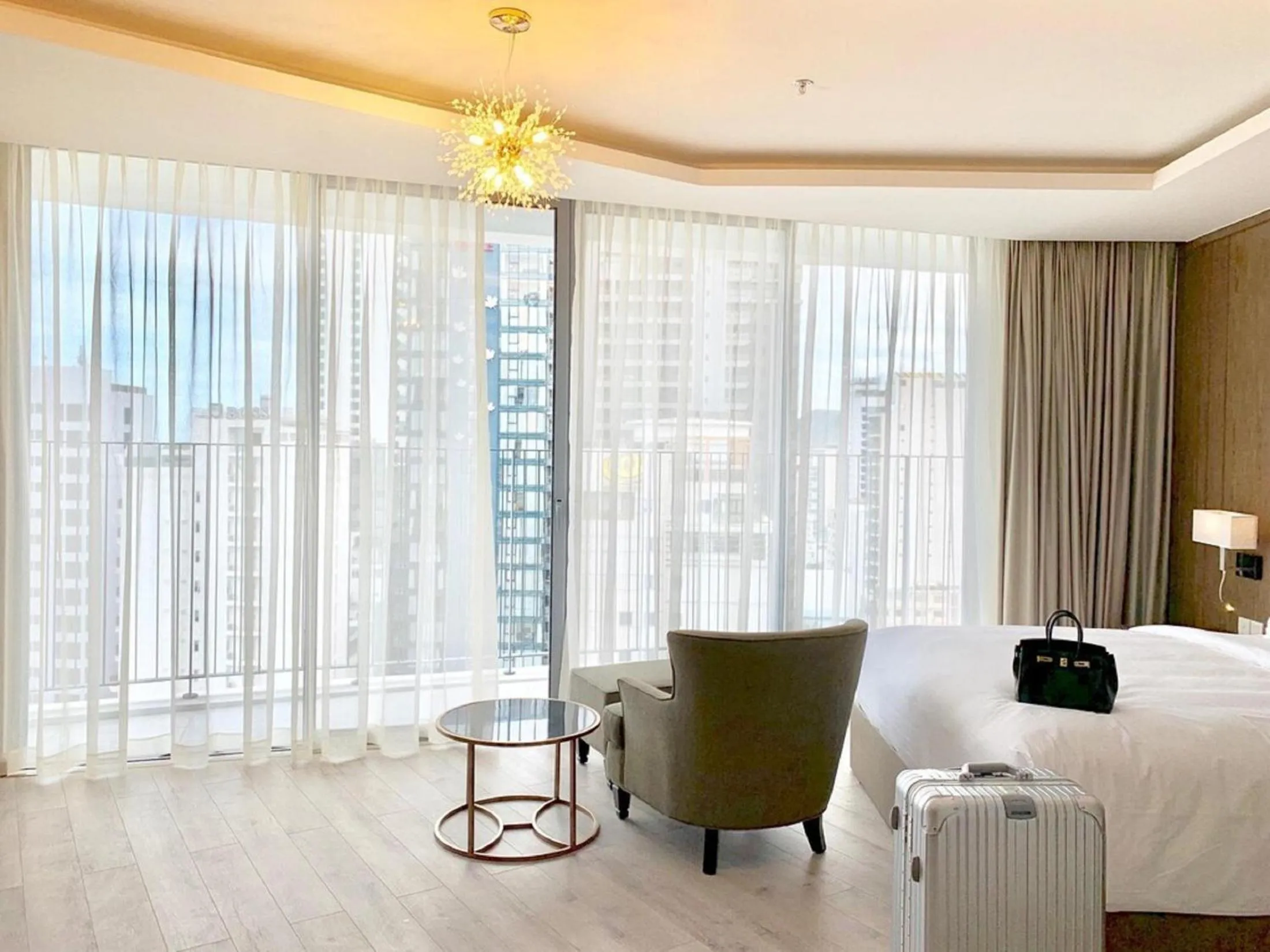 Bed in RIS Panorama Condotel