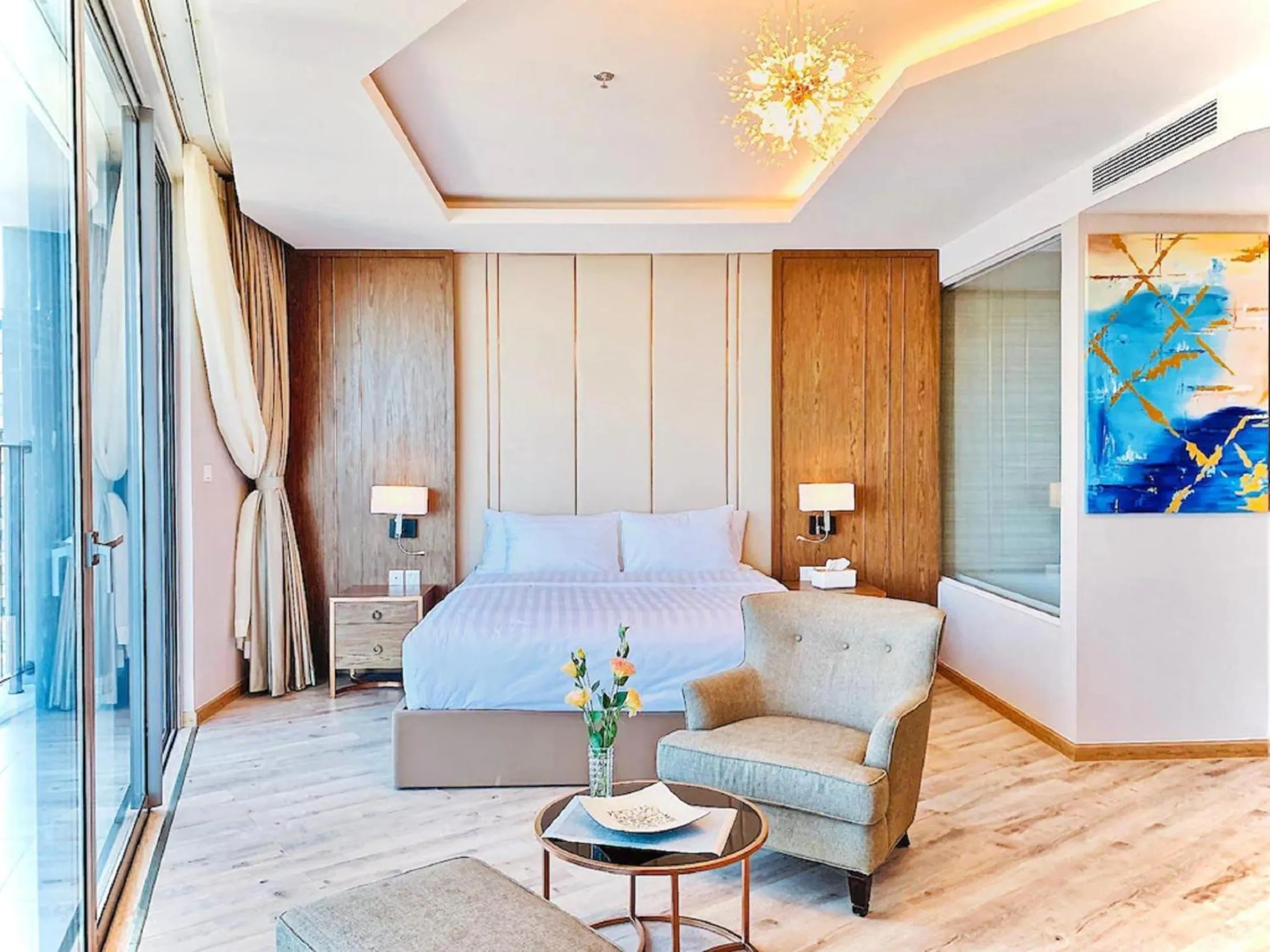 Bed in RIS Panorama Condotel