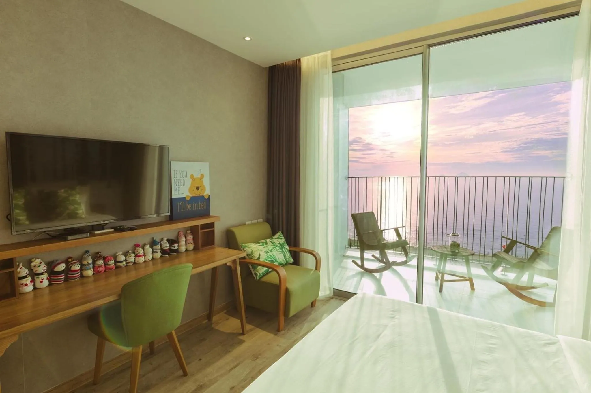 Bed in RIS Panorama Condotel