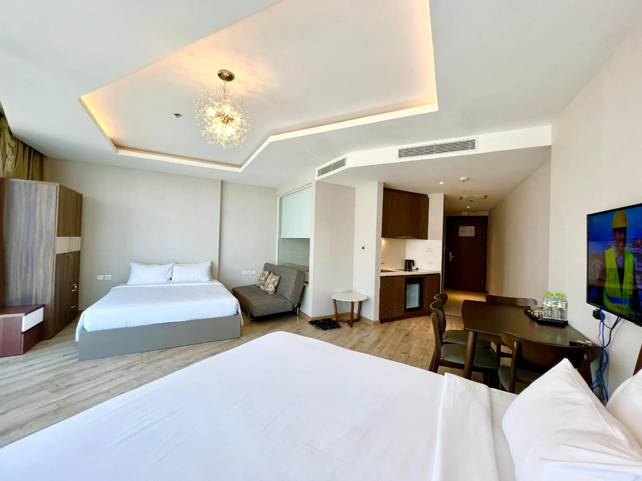 Bed in RIS Panorama Condotel