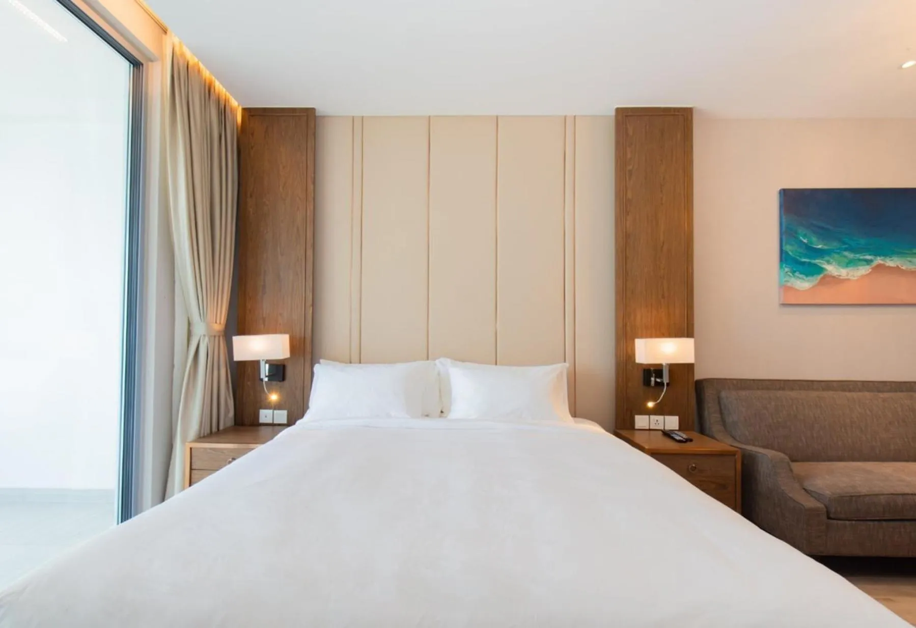 Bed in RIS Panorama Condotel