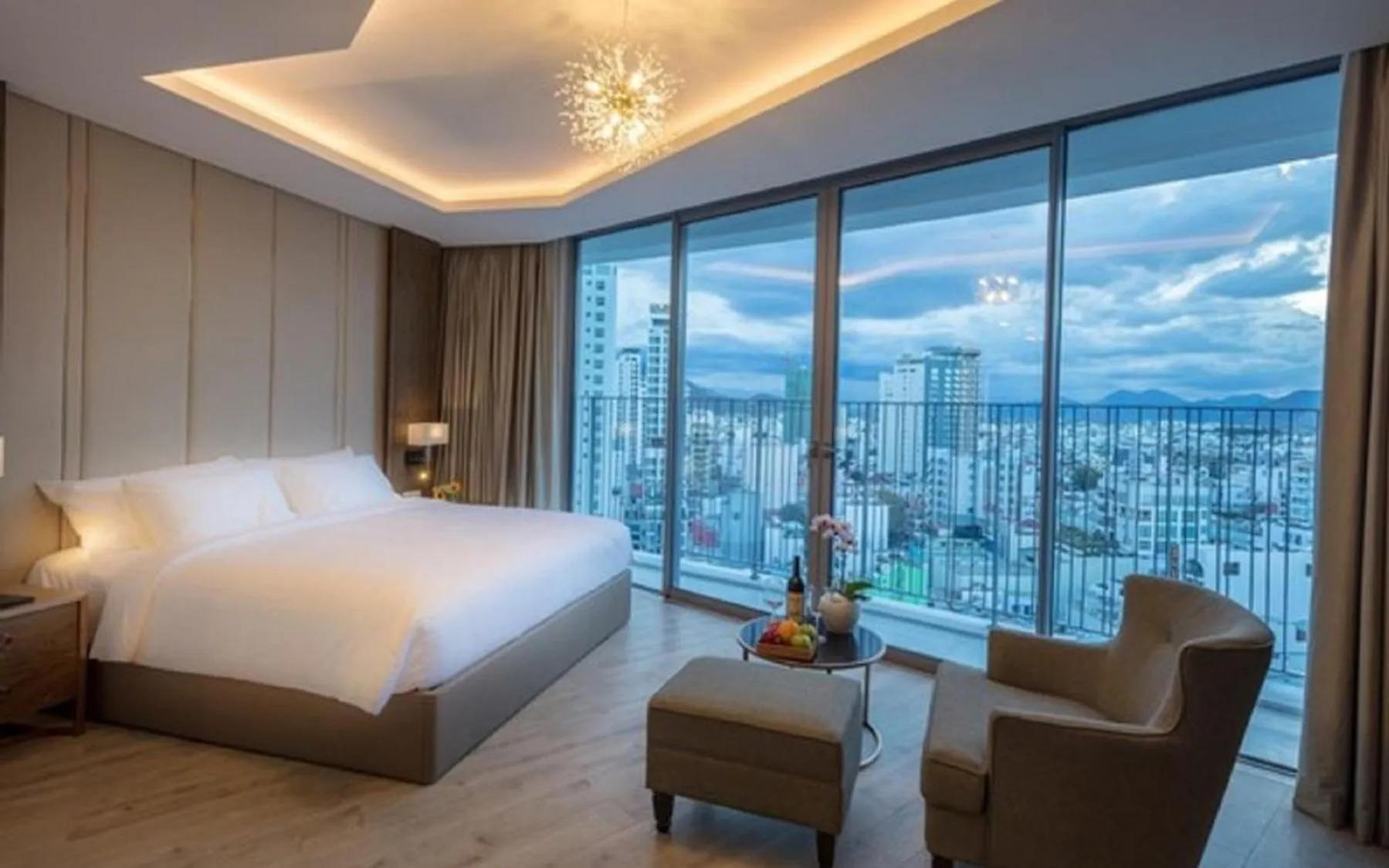 Bed in RIS Panorama Condotel