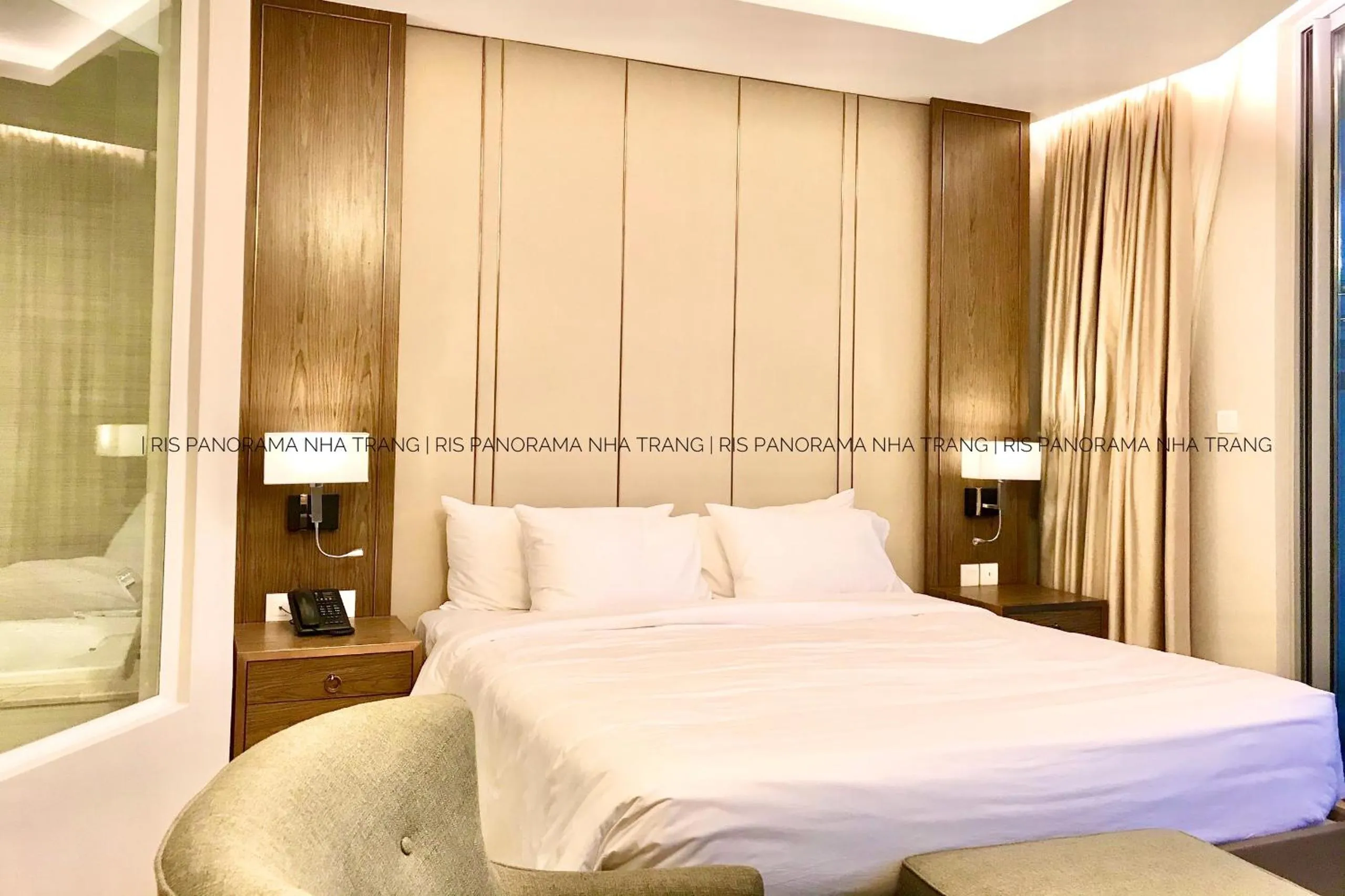 Bed in RIS Panorama Condotel