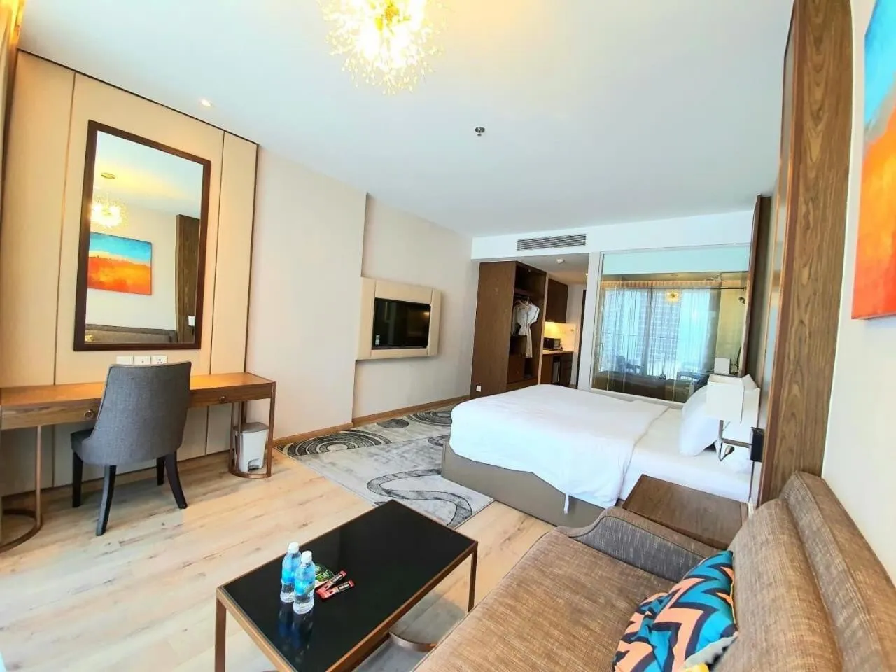 Bed in RIS Panorama Condotel