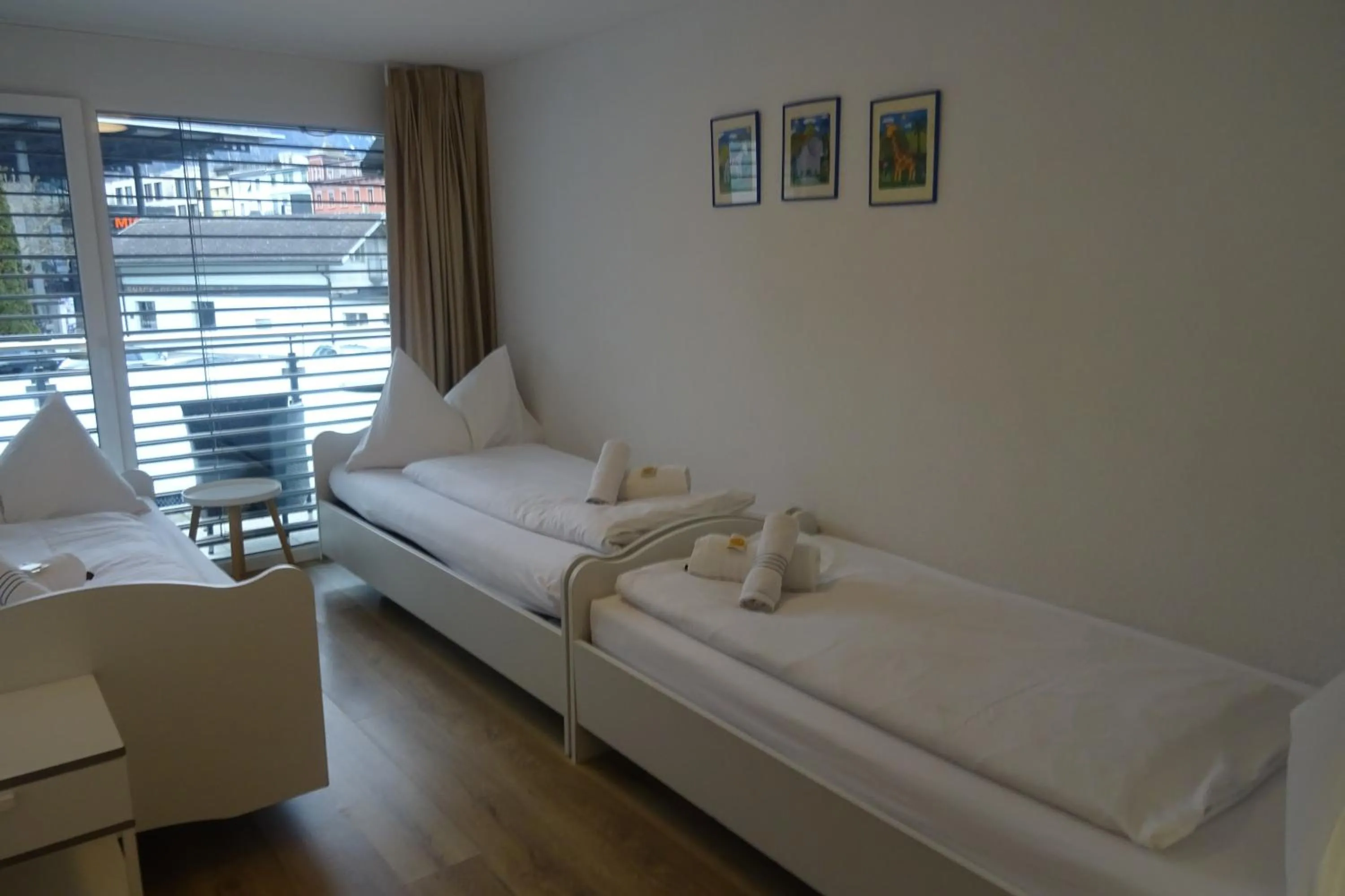 Bed in The Golf apartments