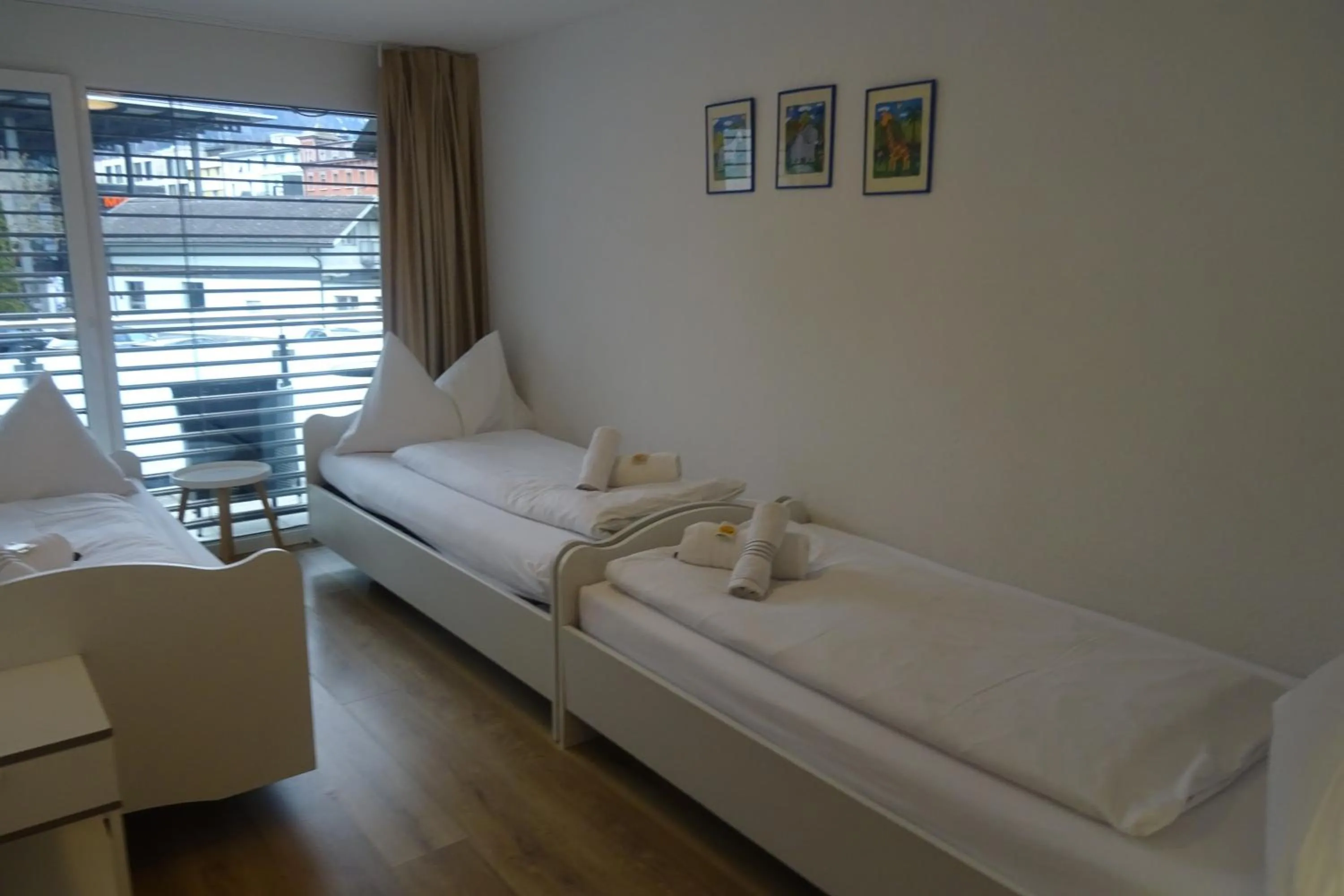 Bed in The Golf apartments