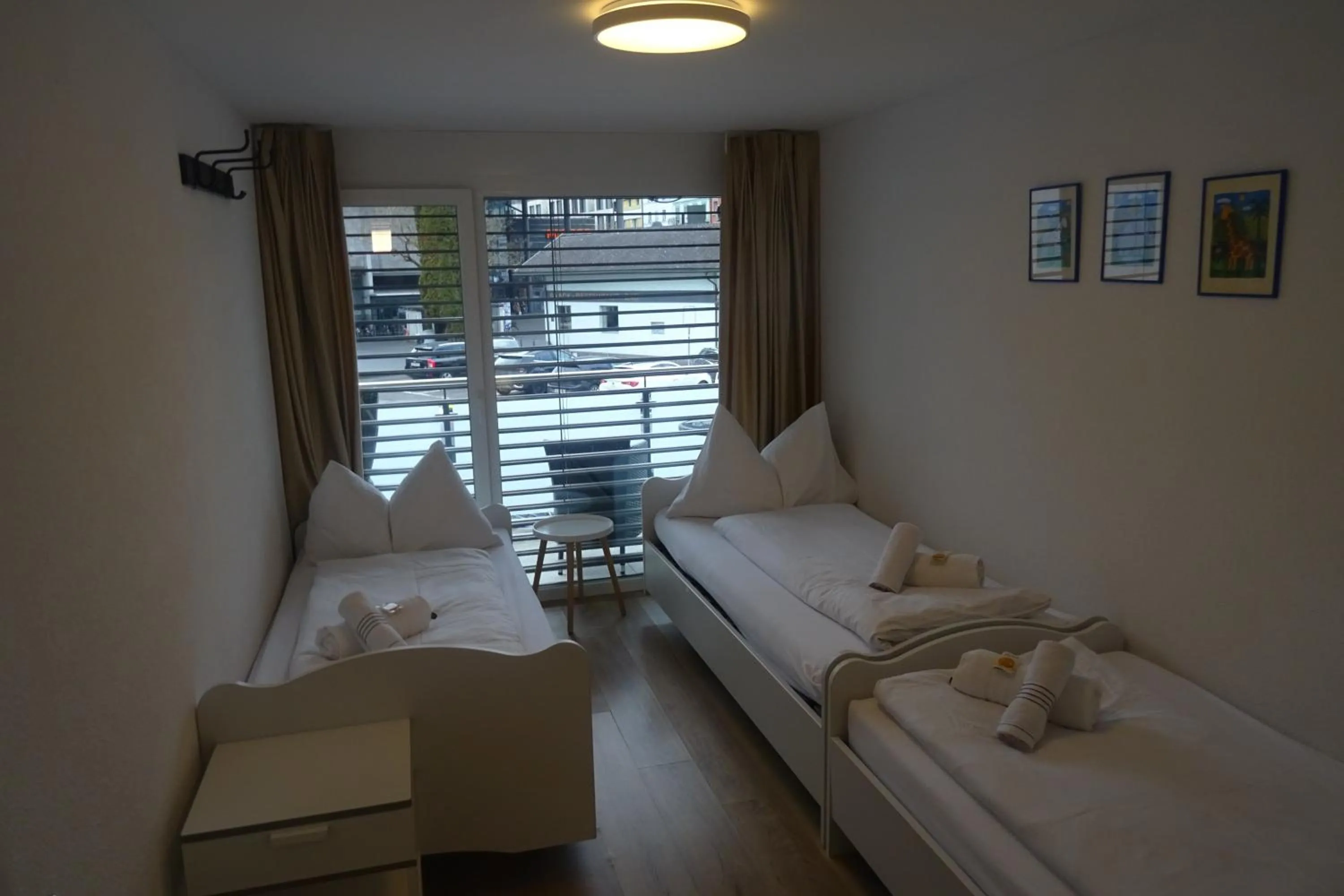 Bed in The Golf apartments