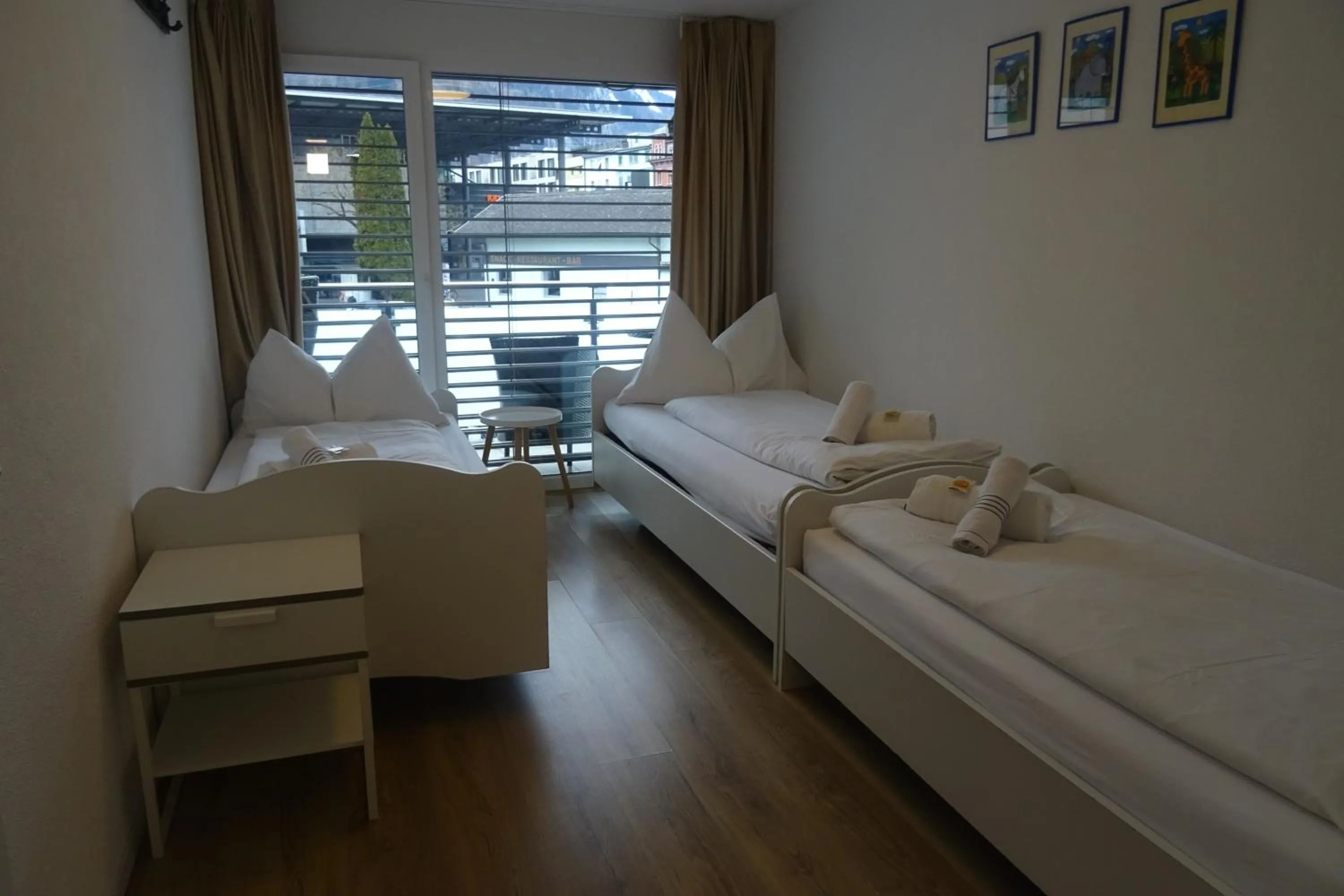 Bed in The Golf apartments