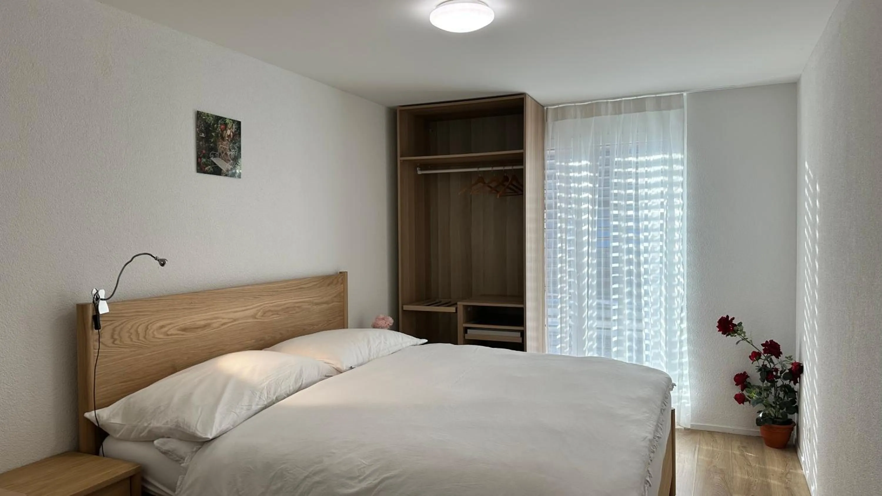 Bed in The Golf apartments