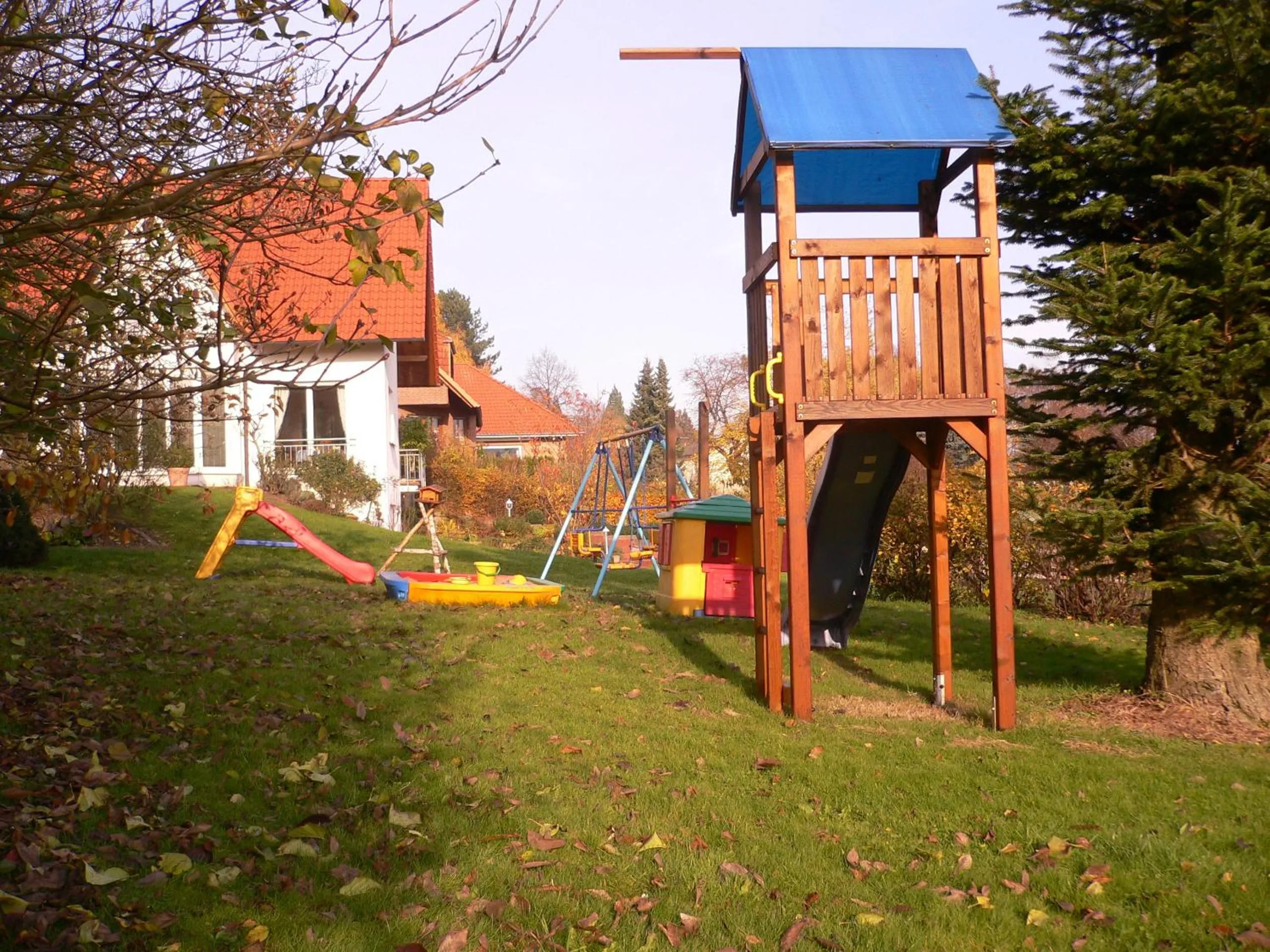 Children play ground in Hotel Landhaus Lahmann