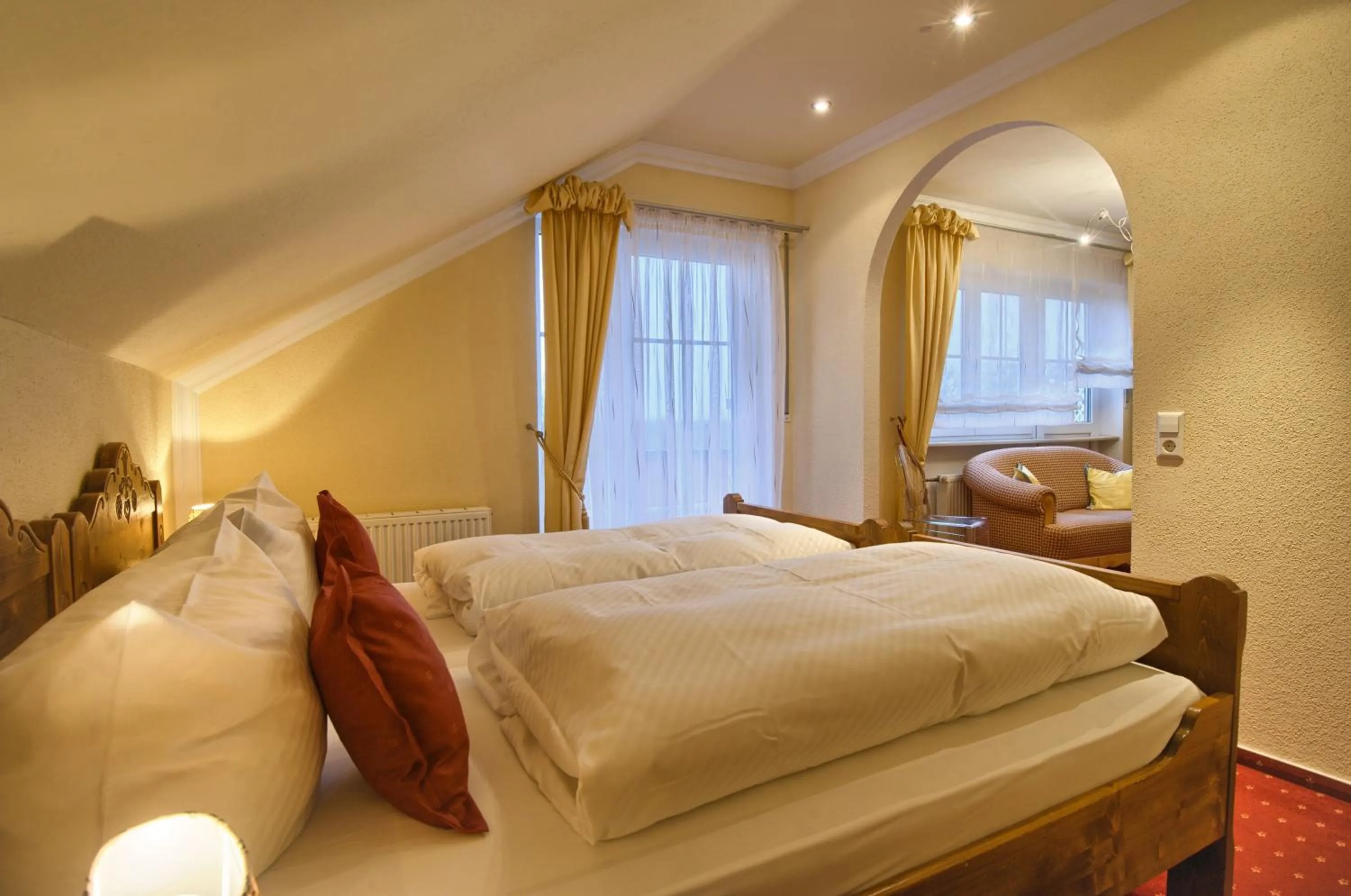 Bed in Hotel & Restaurant Kaiserhof