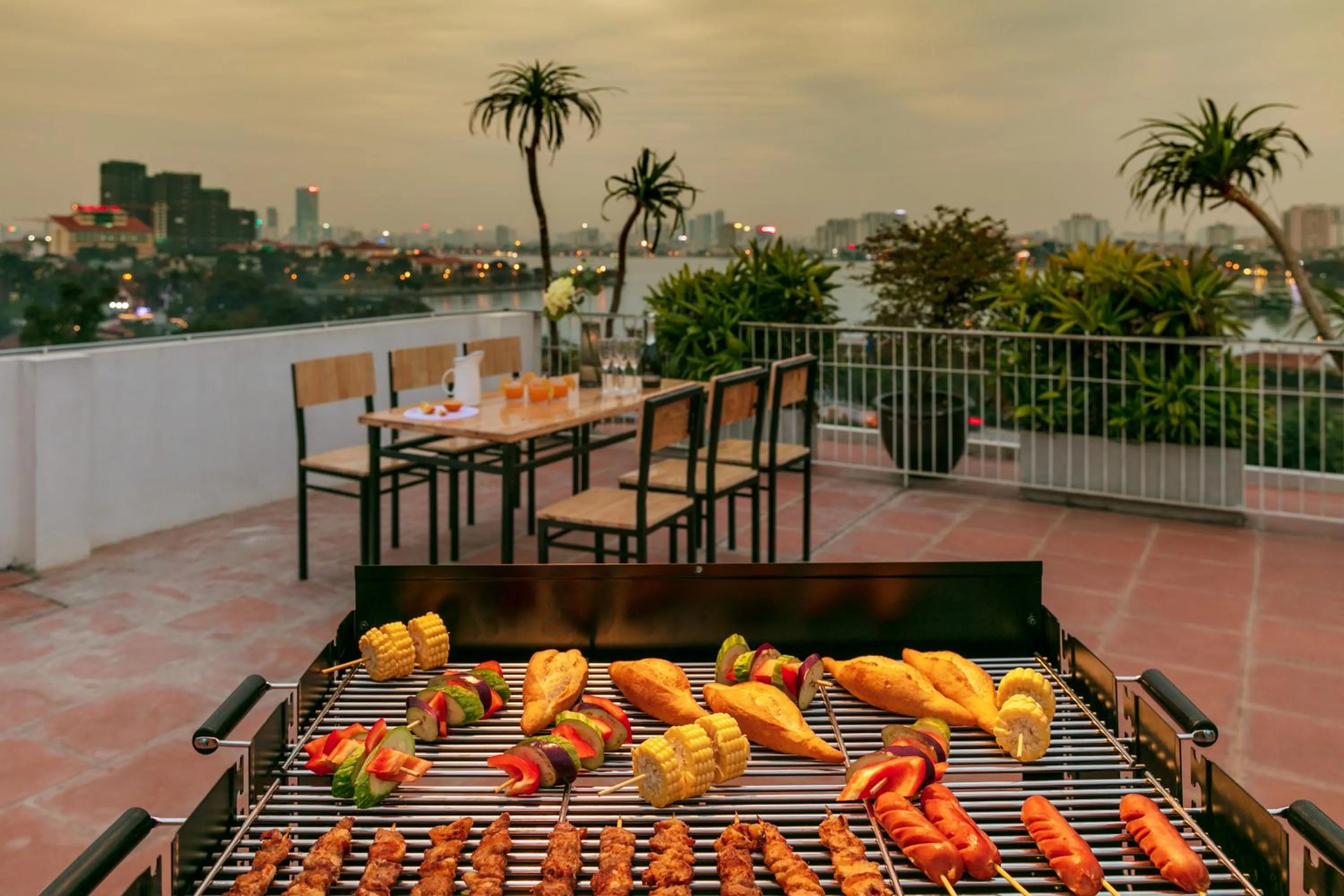 BBQ facilities in Pegasy Premium Suites & Residence Westlake