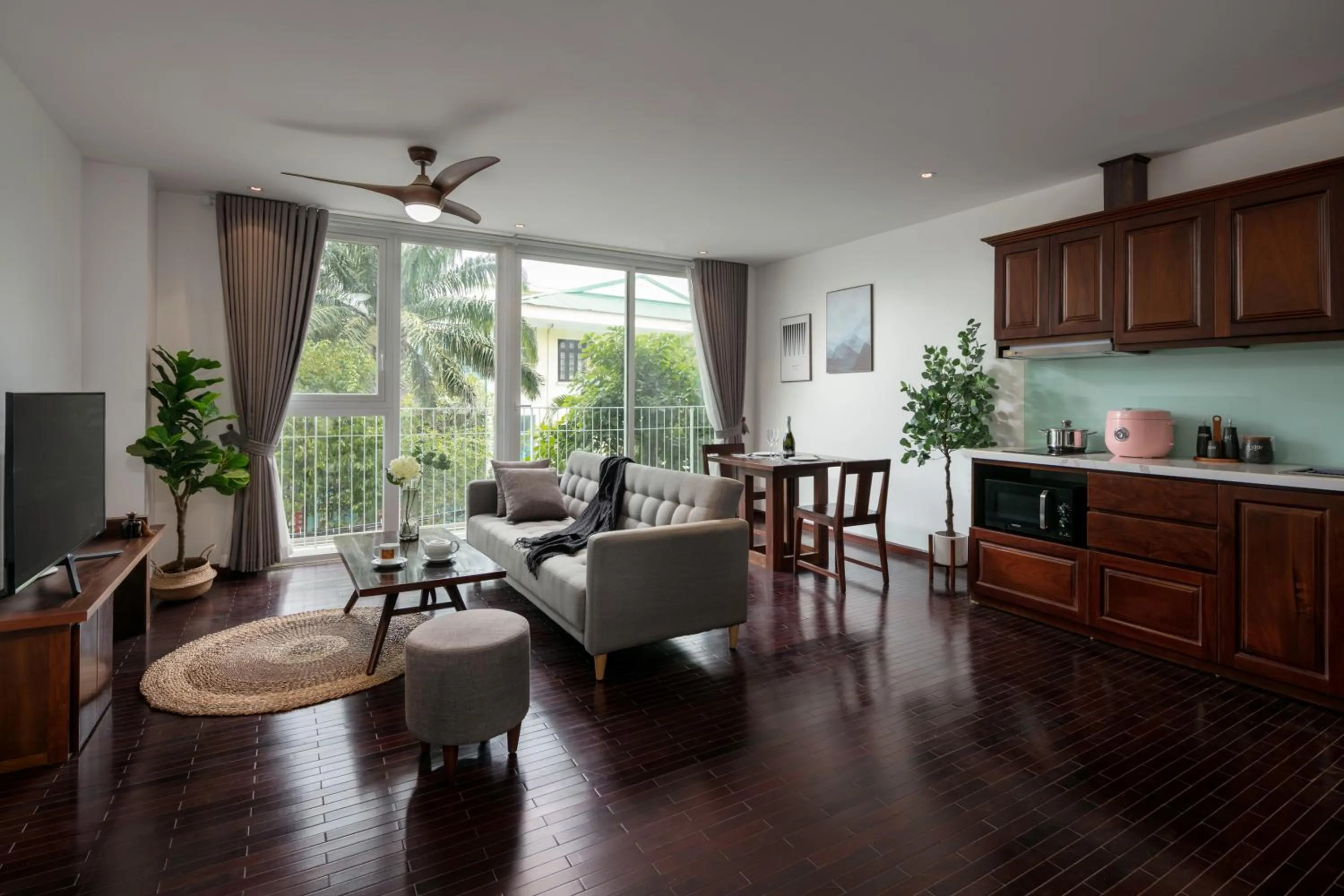 Kitchen or kitchenette in Pegasy Premium Suites & Residence Westlake