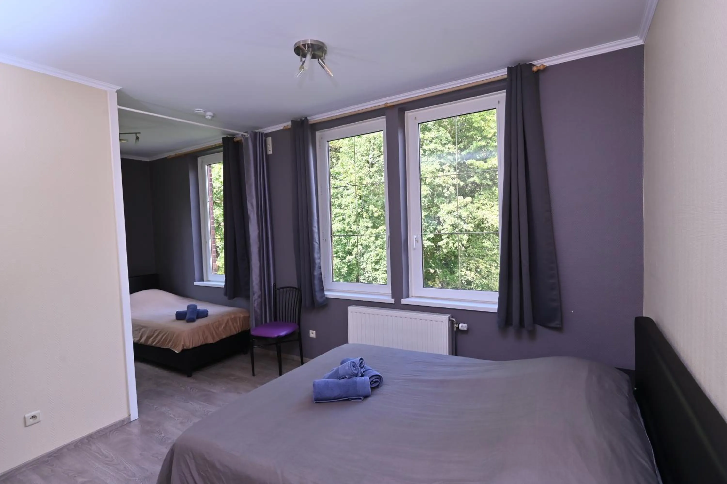 Bed in B&B De l'Aisne