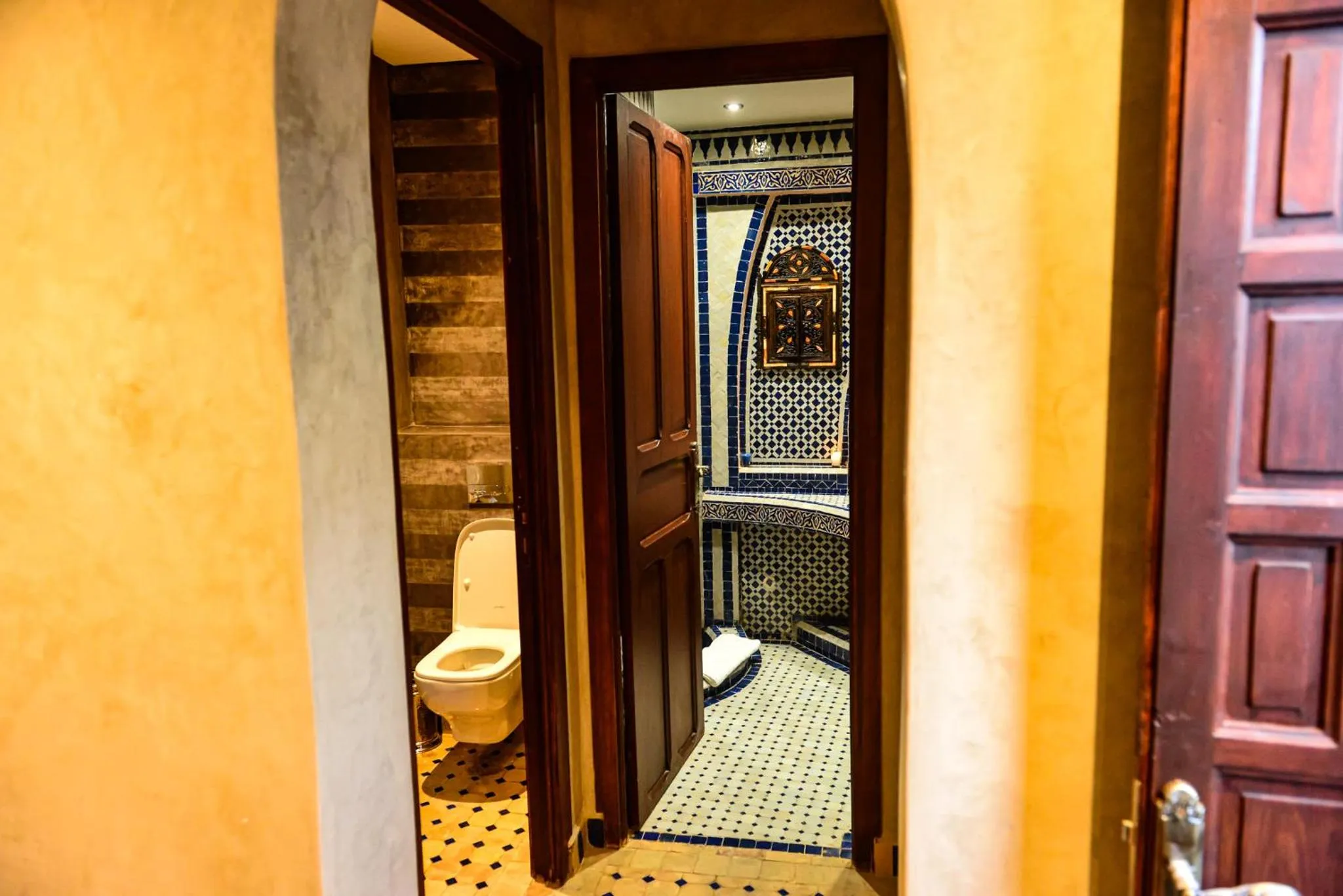 Bathroom in Riad Al mazhar