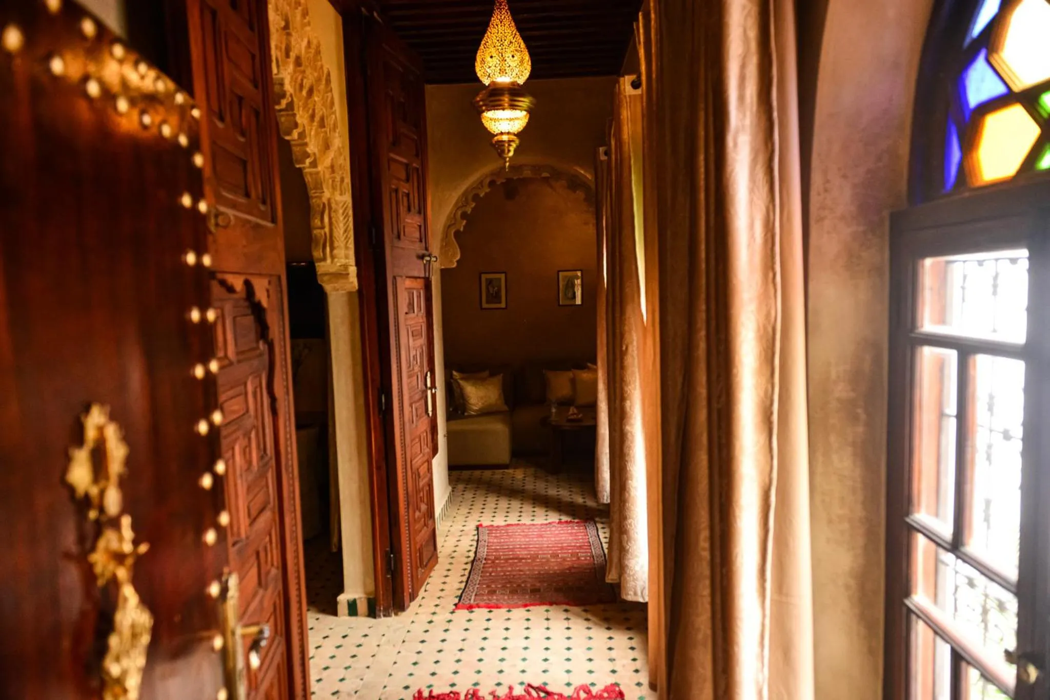 Living room in Riad Al mazhar