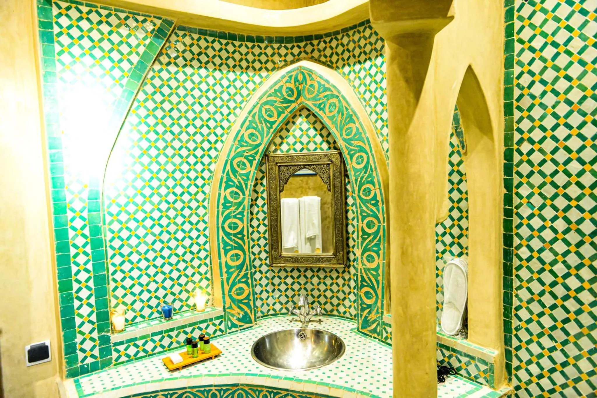 Bathroom in Riad Al mazhar
