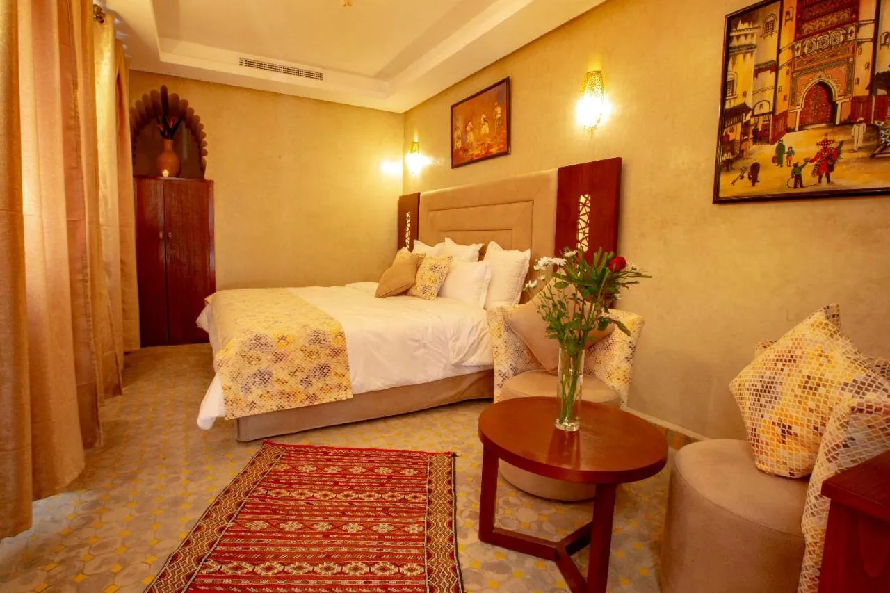Photo of the whole room, Bed in Riad Al mazhar