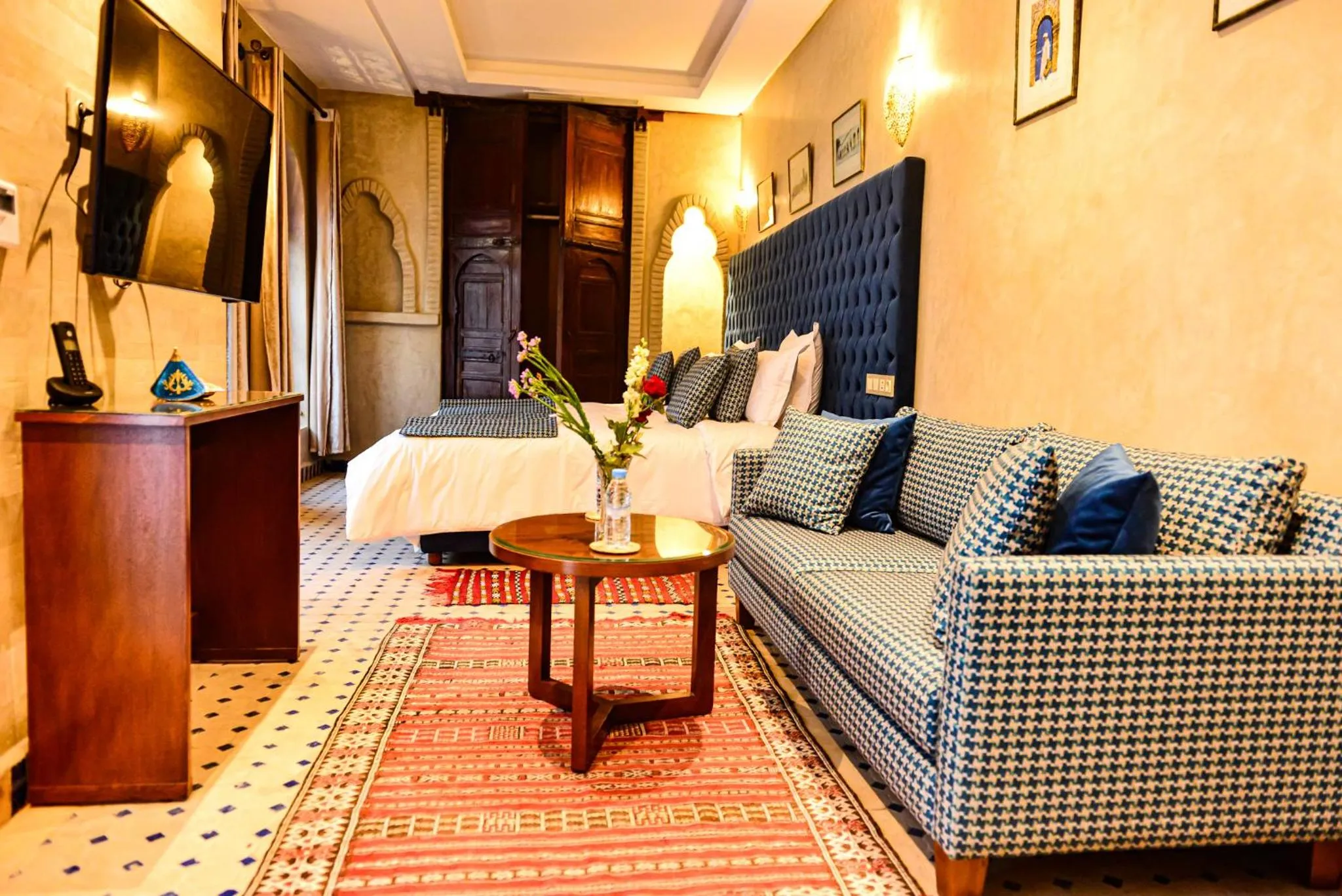 Living room in Riad Al mazhar