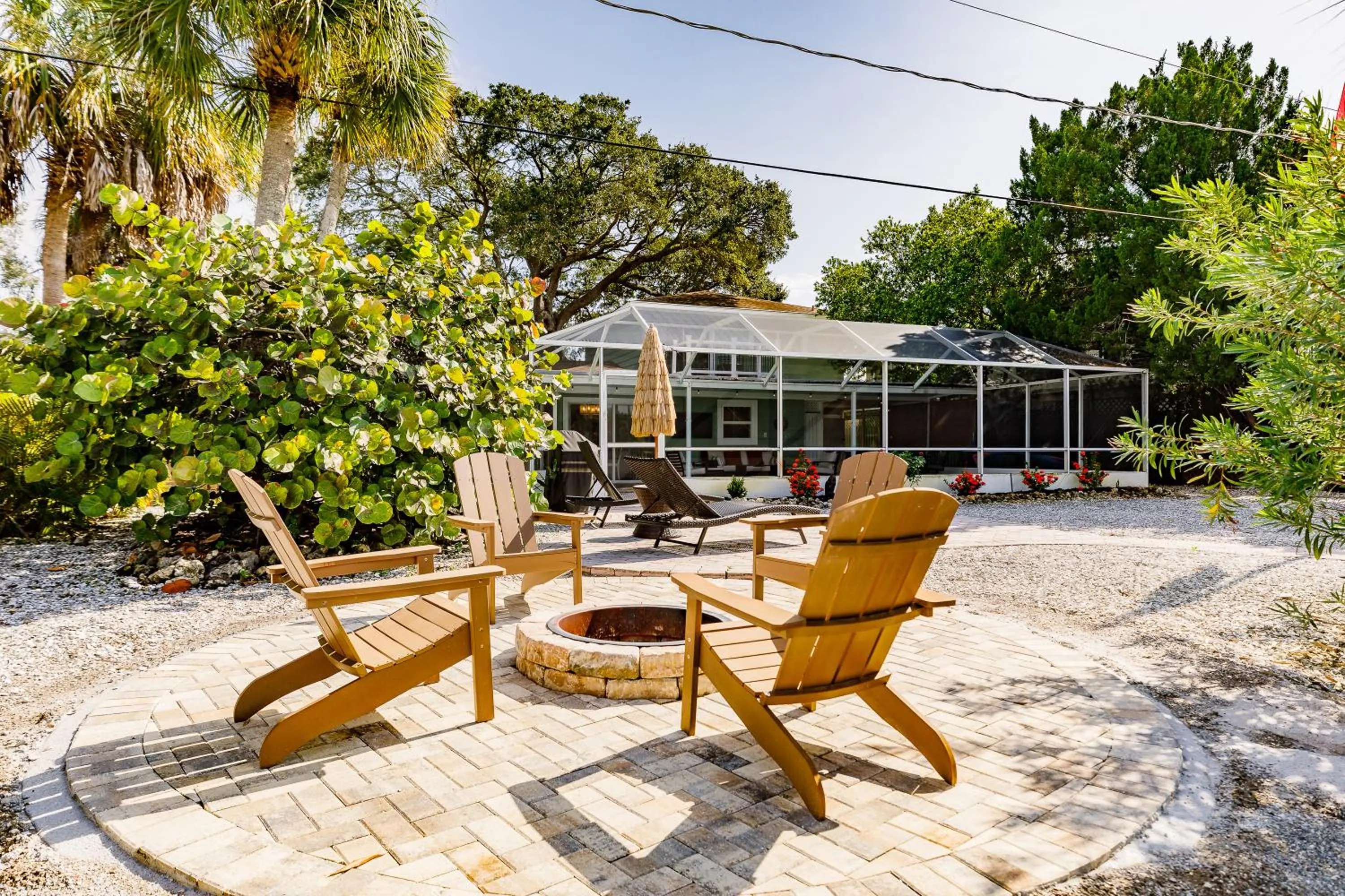 Patio in Siesta Key Island Rentals