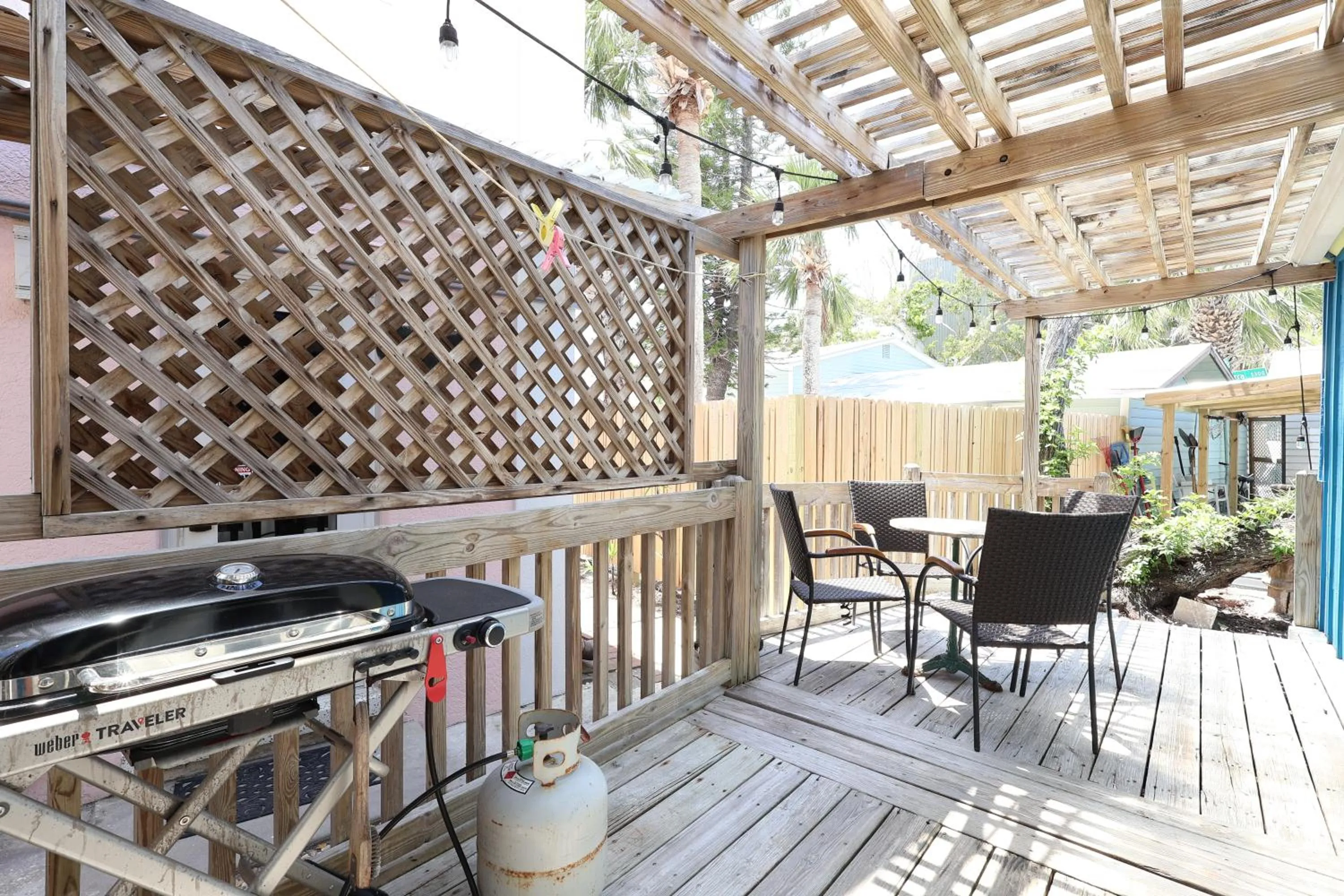 Patio in Siesta Key Island Rentals